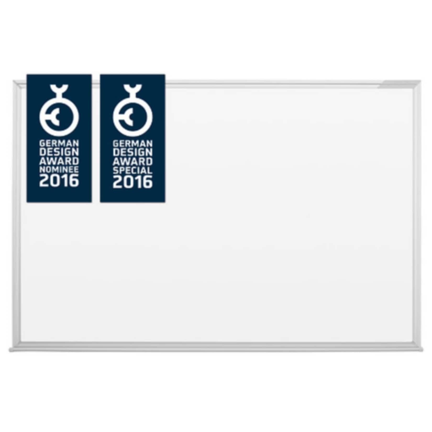 magnetoplan® Wandtafel Weiß Robuste Stahloberfläche