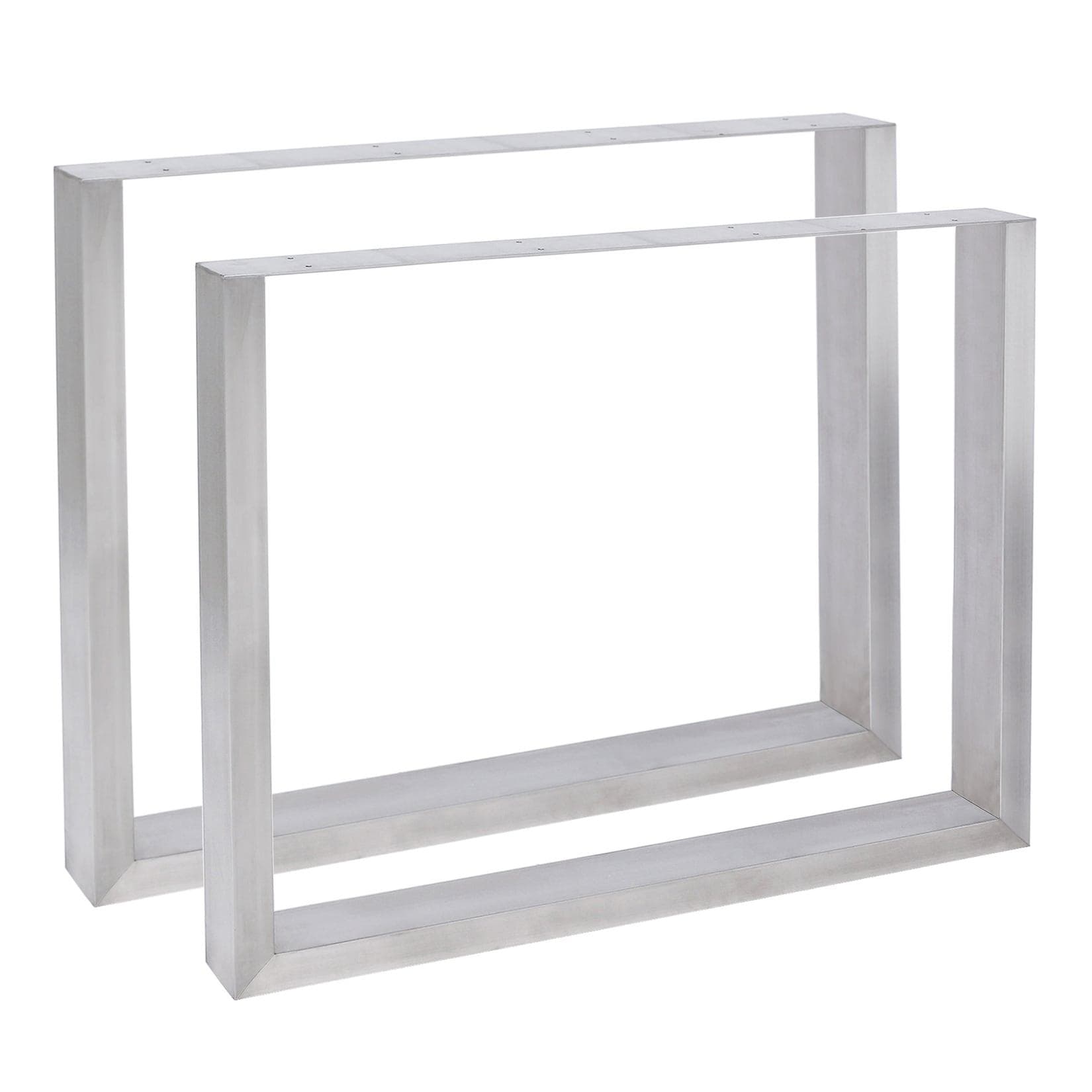 CLP 2er Set Tischbeine Velden Tischkufen Aus Vierkantprofilen Höhe 72 cm