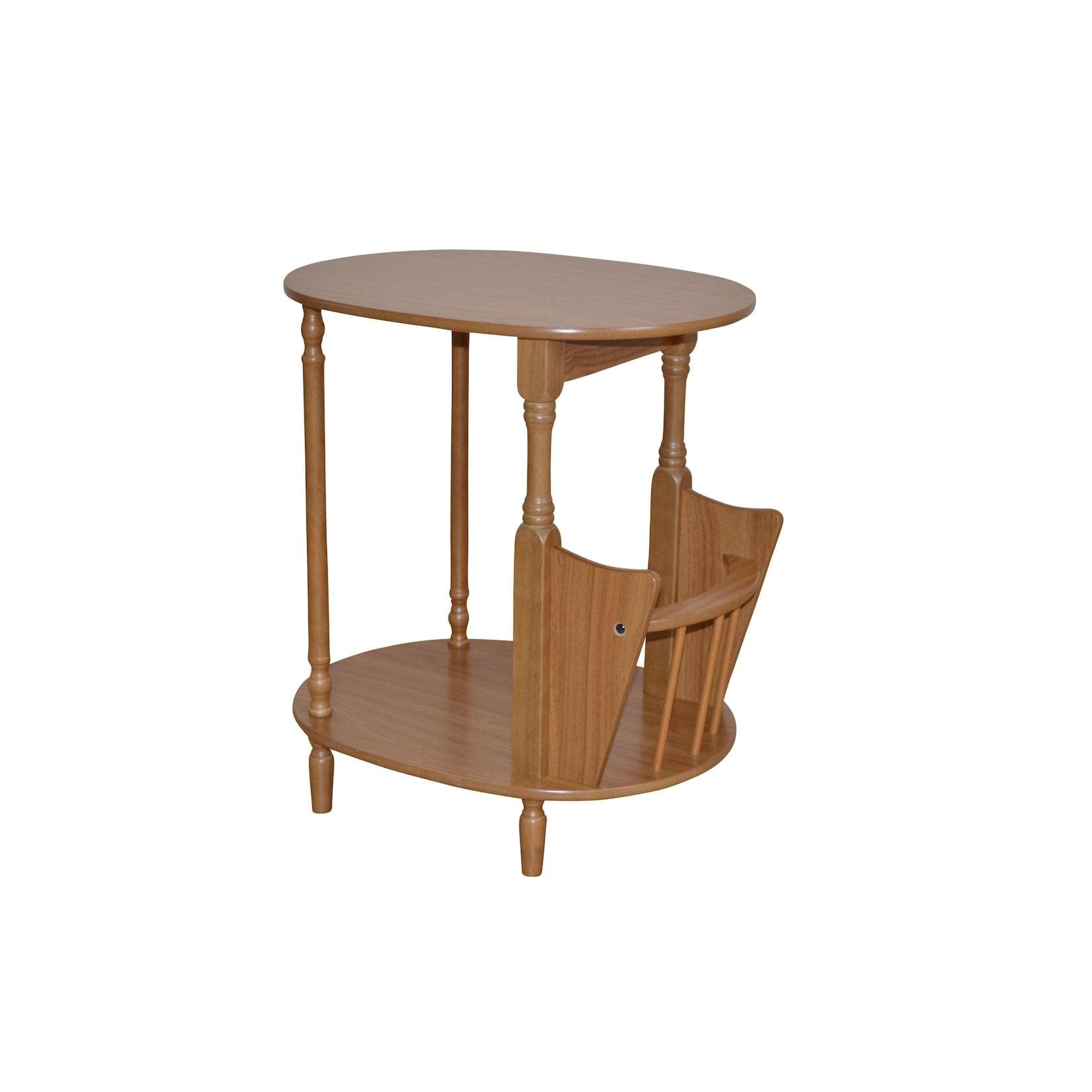 möbel direkt online Beistelltisch Rusti Oval Holzoptik