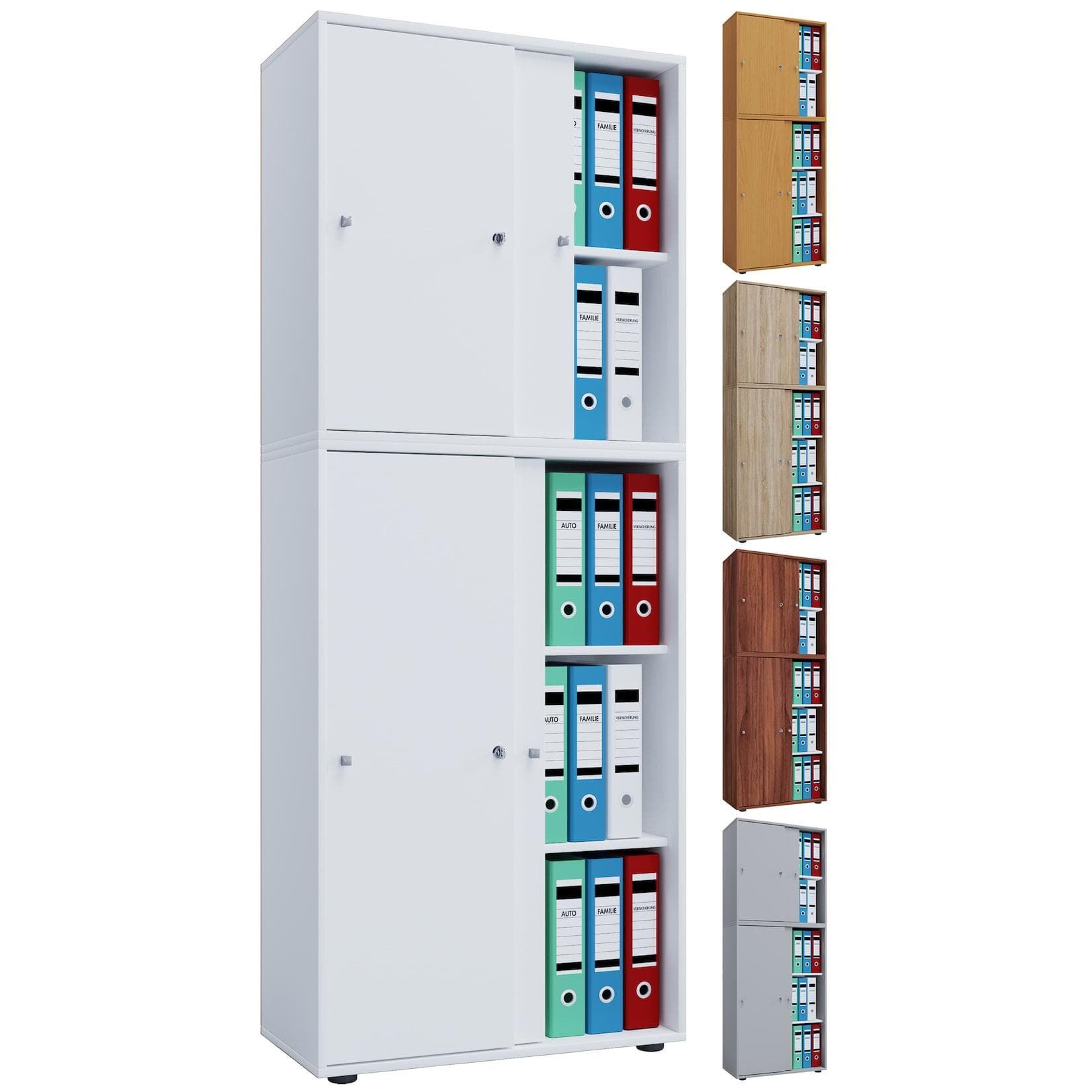 Schiebetürenschrank Aktenschrank 5-fach