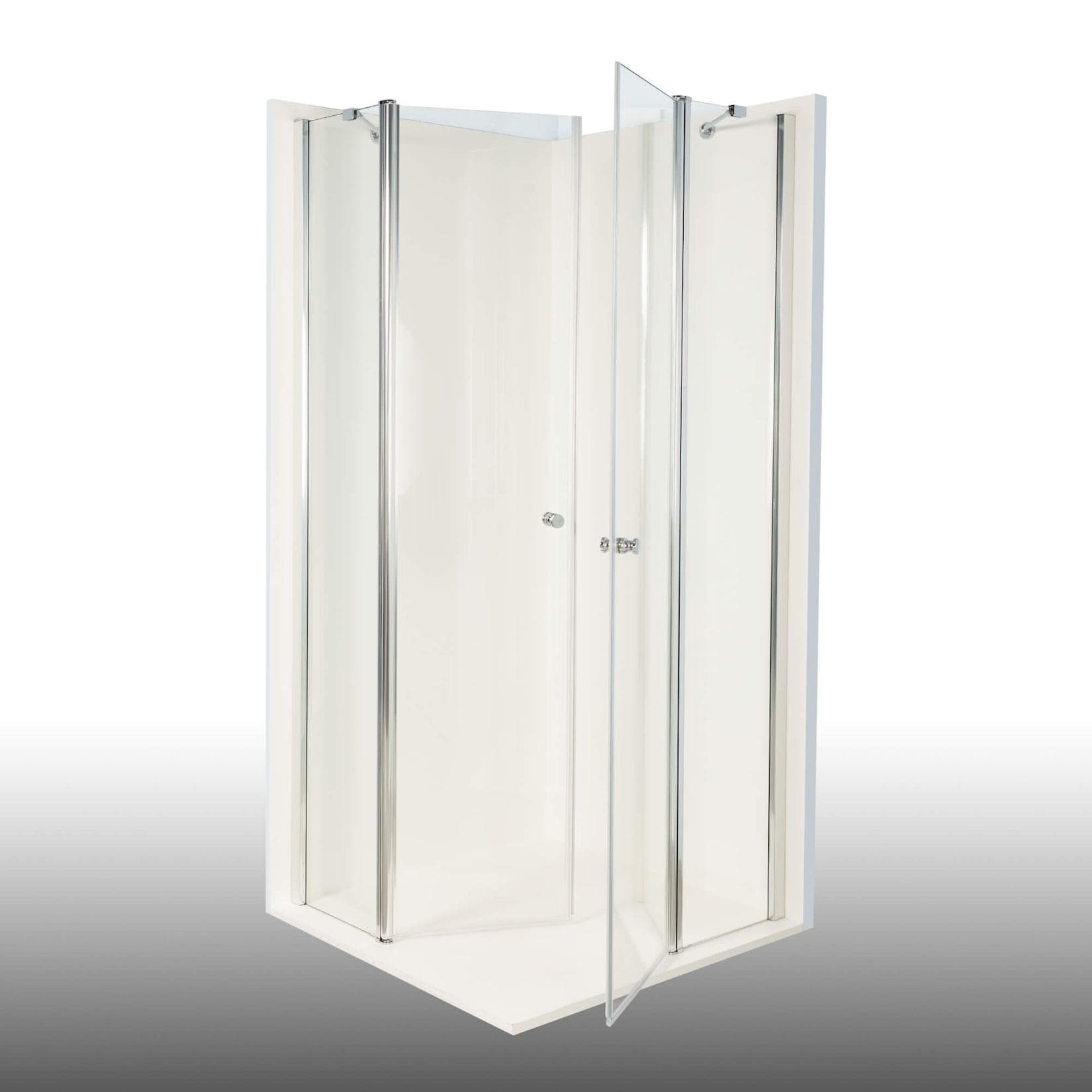 Duschkabine Dusbad Vital 2 zweiteilige Pendeltür