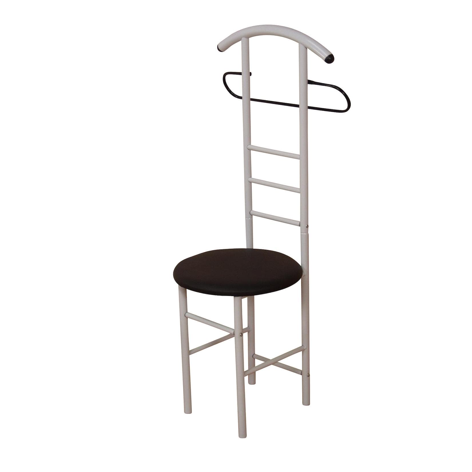 möbel direkt online Herrendiener Gustav Weiß mit Sitzfläche