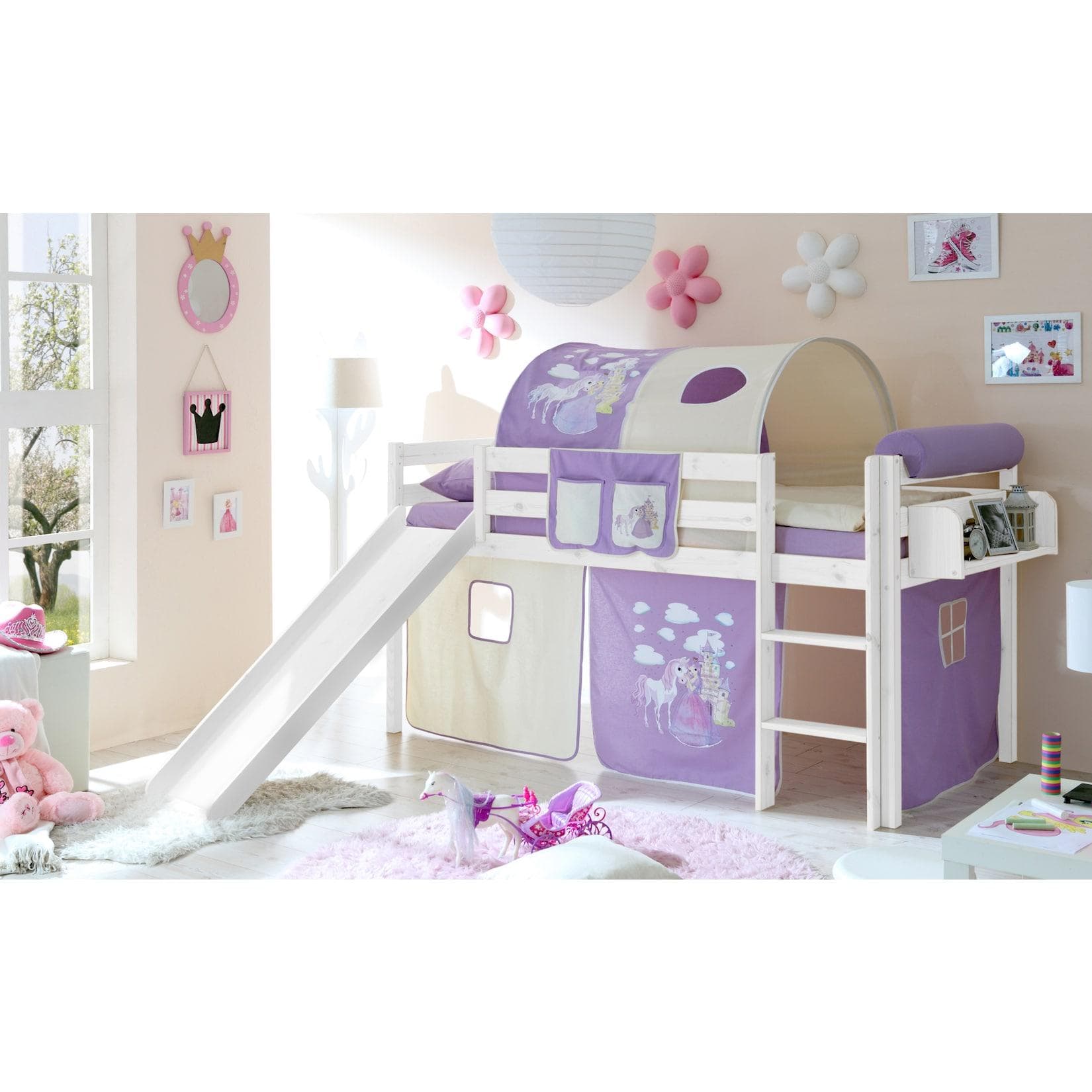 TiCAA Rutschbett Manuel Kiefer Weiß Motiv