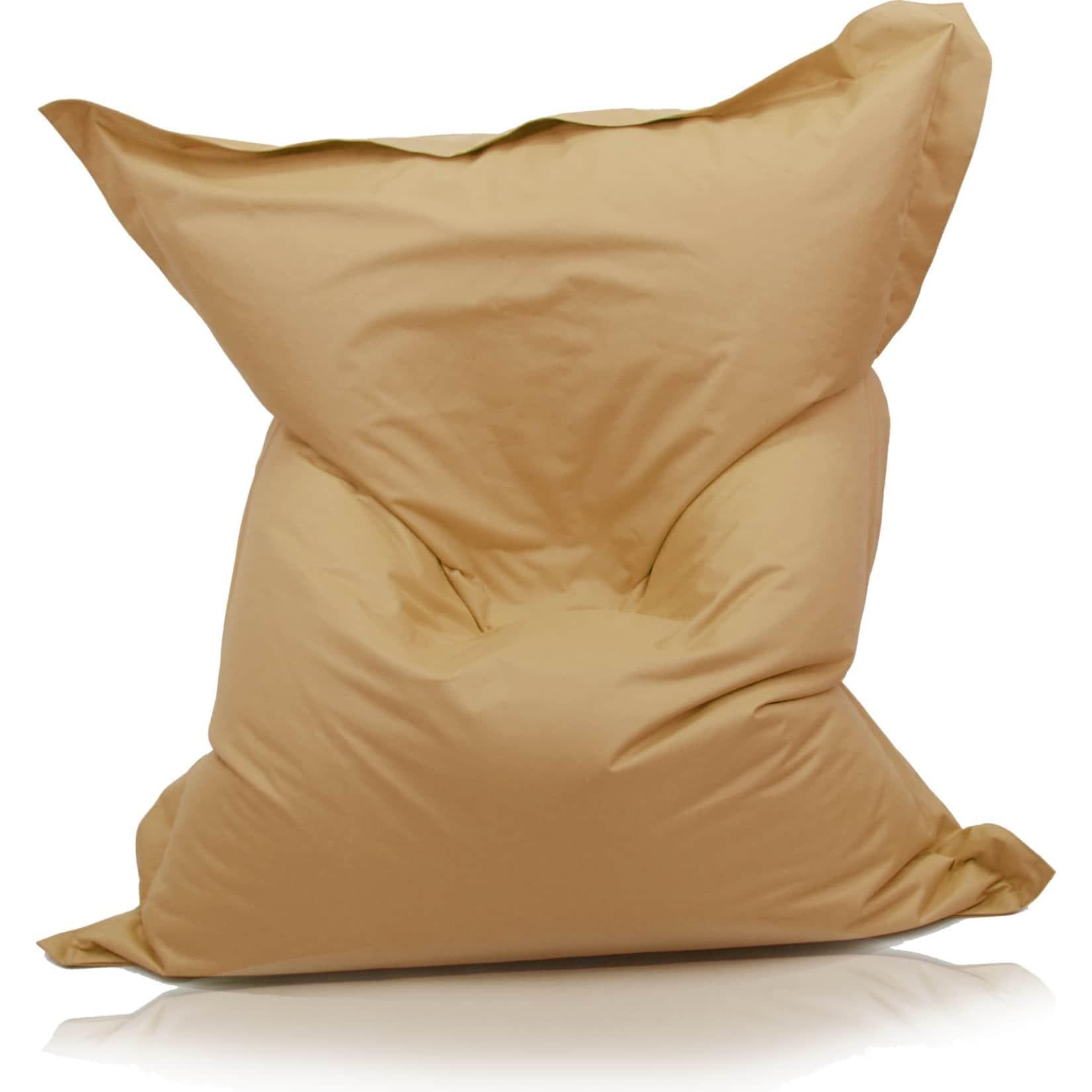 KINZLER Riesen-Sitzsack 320 Liter Outdoorfähig Hellbraun