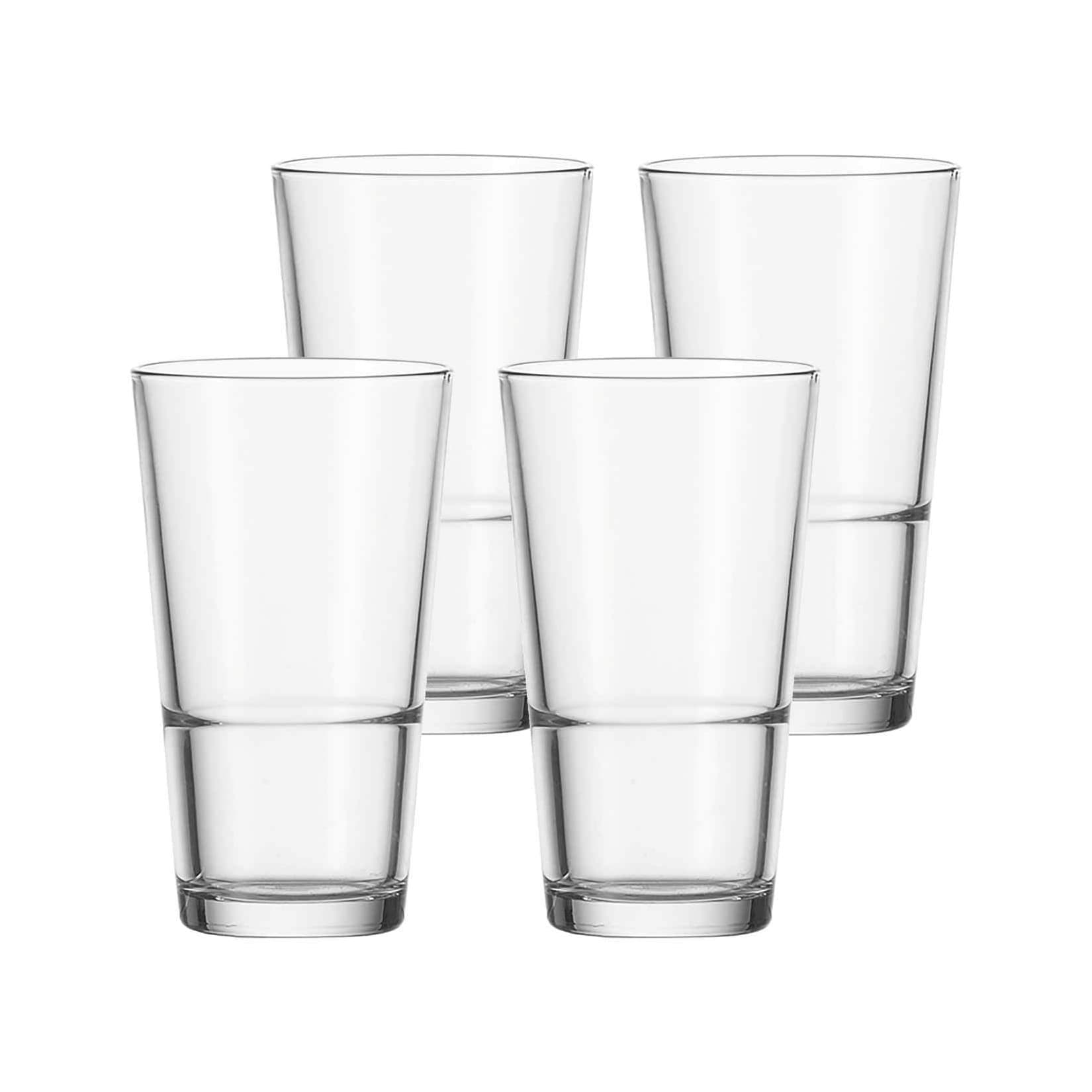 Leonardo Trinkgläser Event 550 ml 4er Set transparent