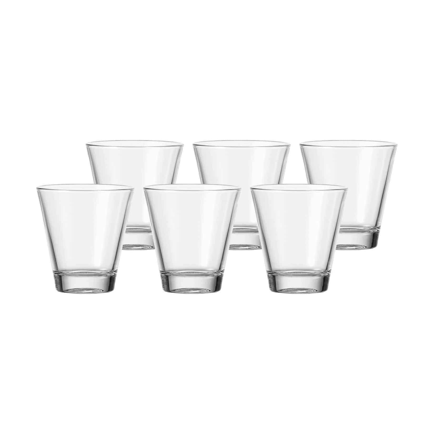 Leonardo Trinkgläser Ciao 6er Set Transparent Glas