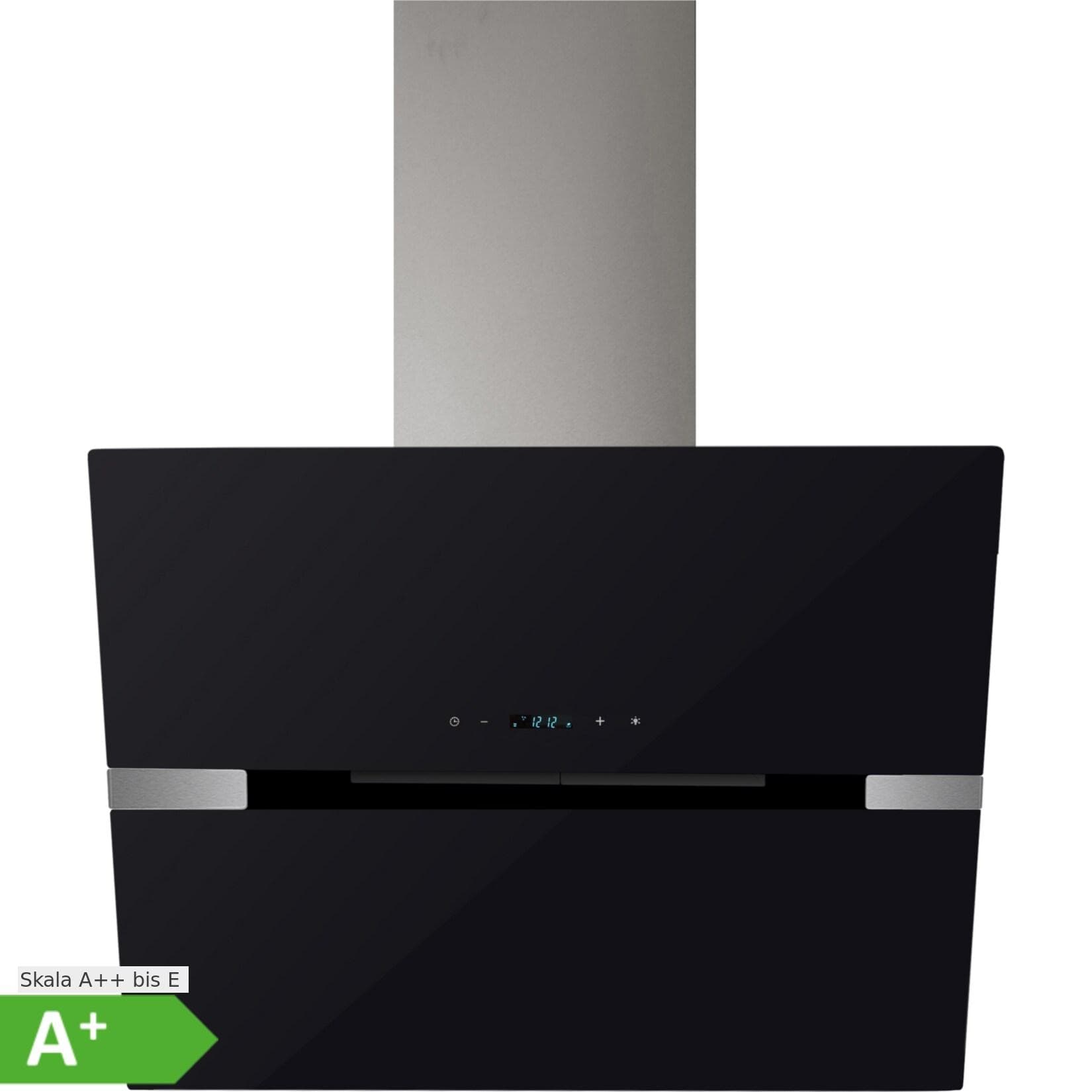 PKM Dunstabzugshaube 9080BZ Schwarz LED Beleuchtung