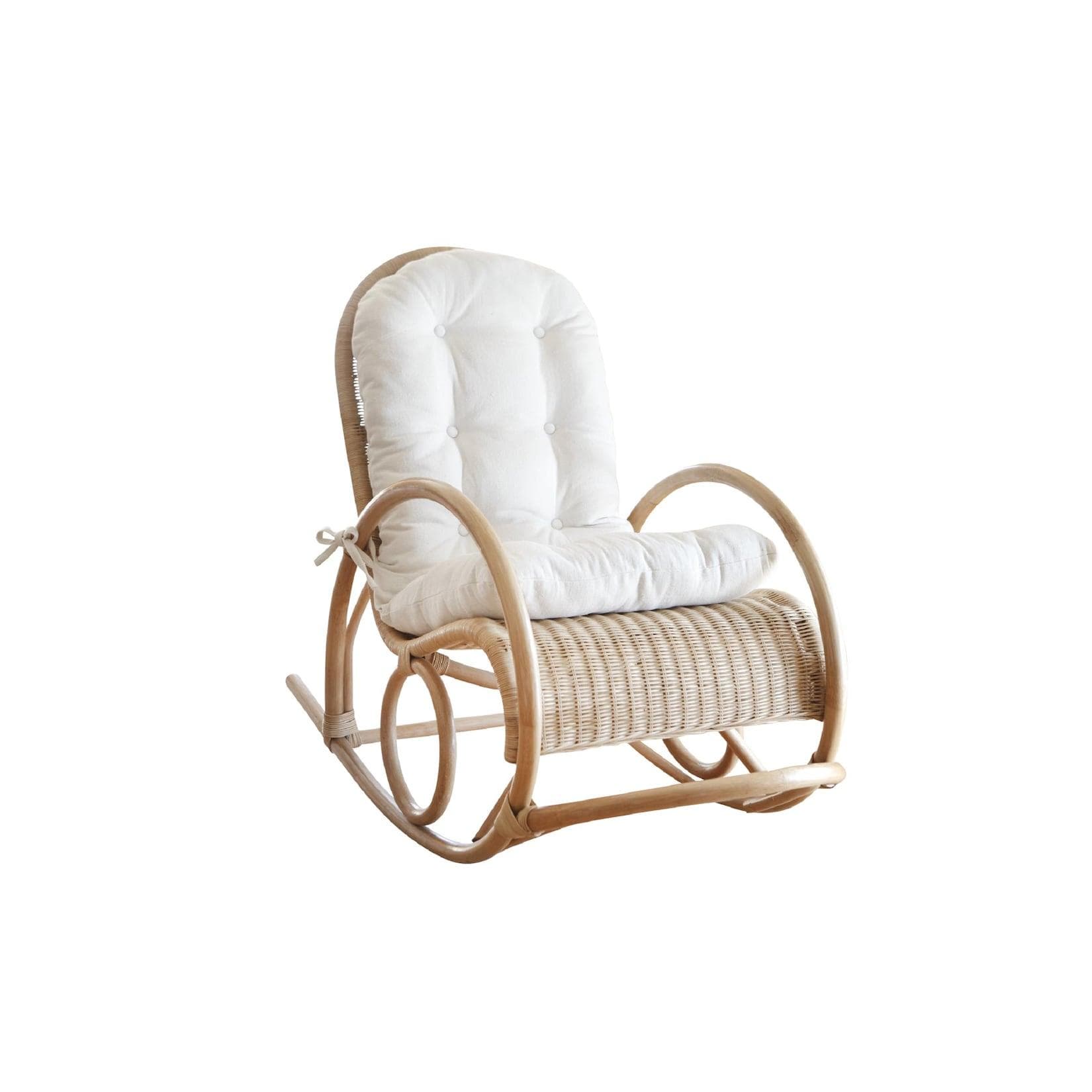 möbel direkt online Schaukelstuhl Rattan