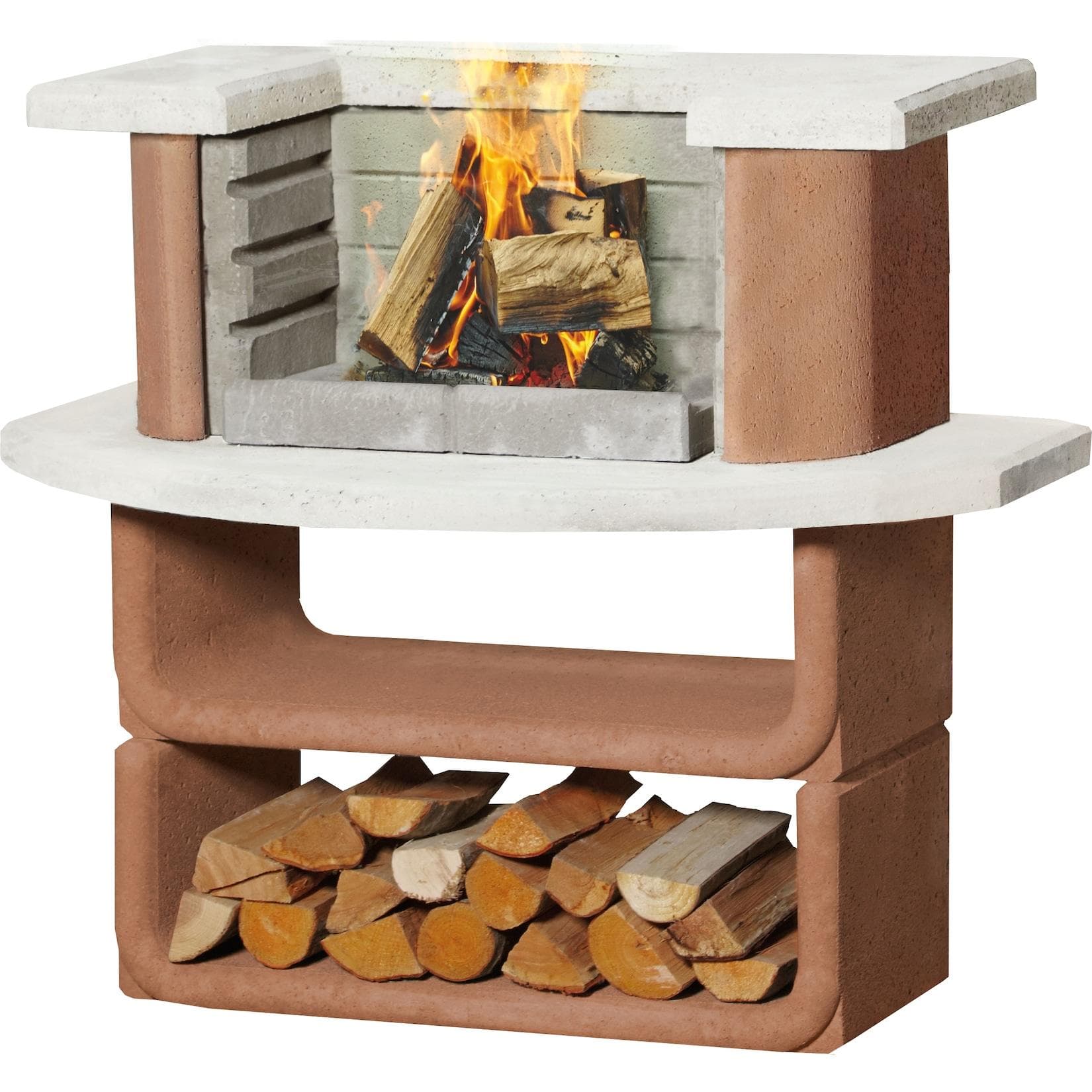 Buschbeck Grillbar Kansas Holzkohlegrill