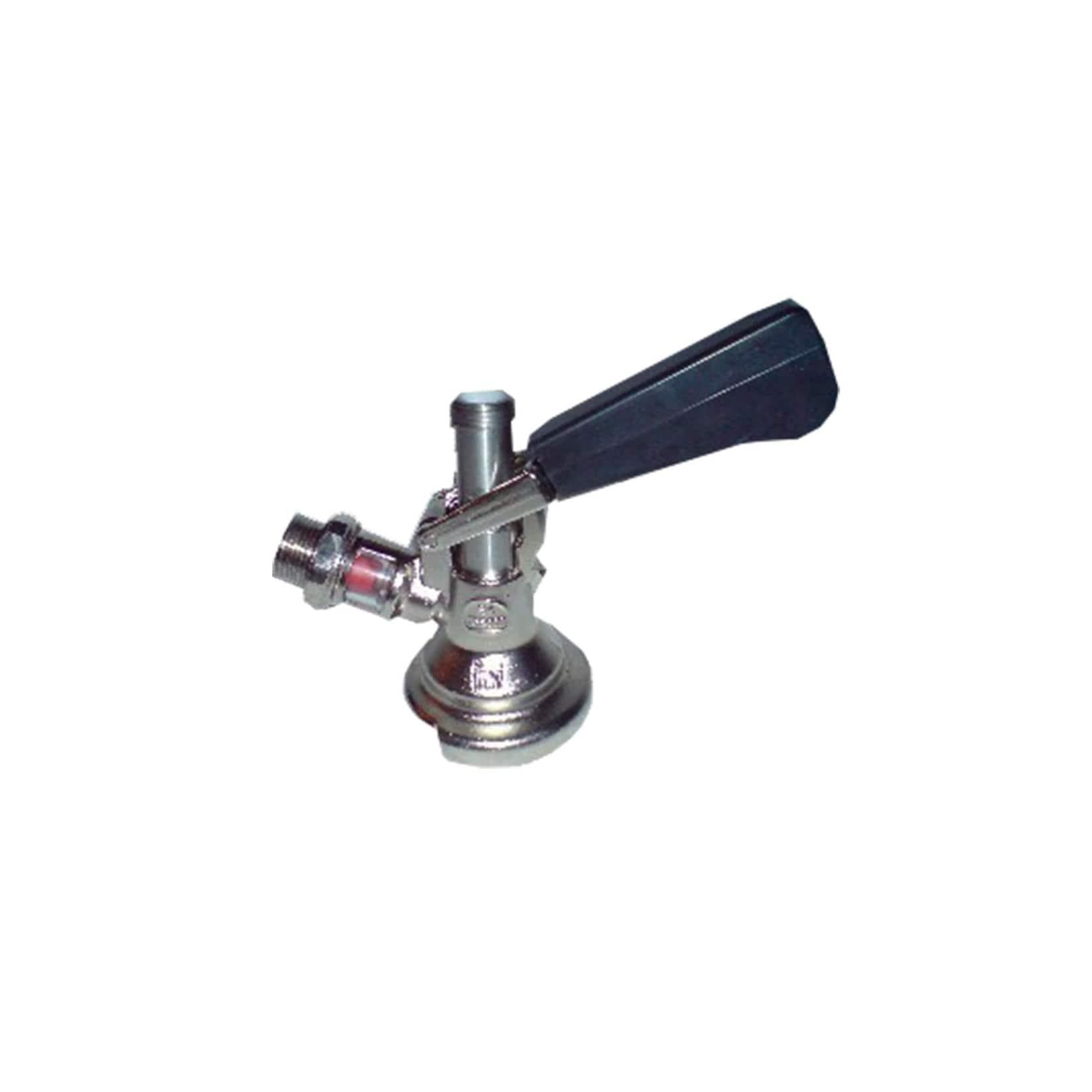 ich-zapfe Zapfkopf Keg Verschluss Kombi-Fitting Oberer Ausgang Kelleranstich