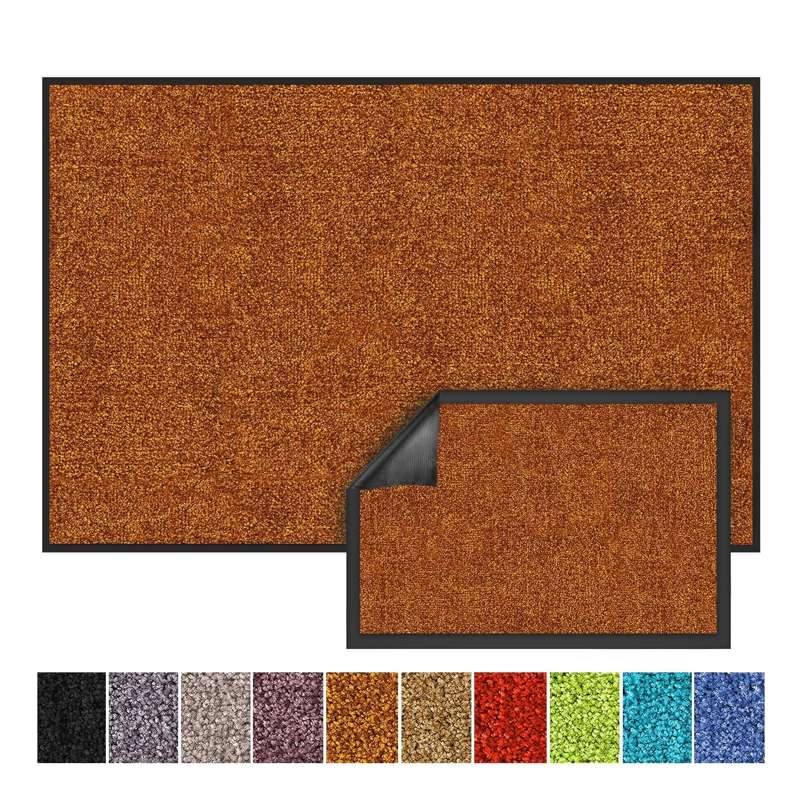 Floordirekt Schmutzfangmatte Rhine Sudan Brown Eingangsbereich