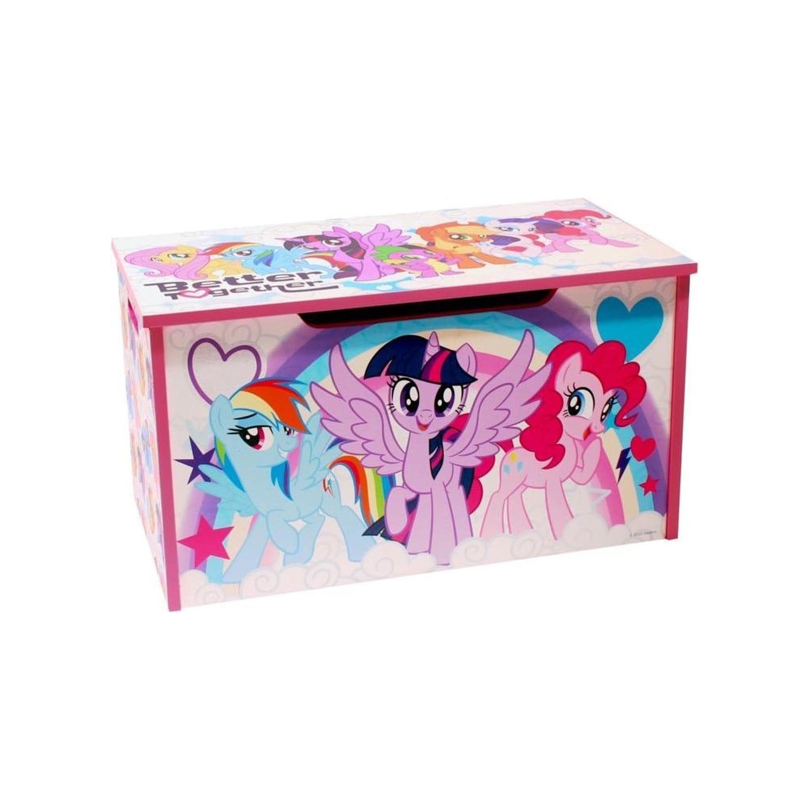 HTI-Living My Little Pony Spielzeugtruhe - Farbenfroh & Praktisch