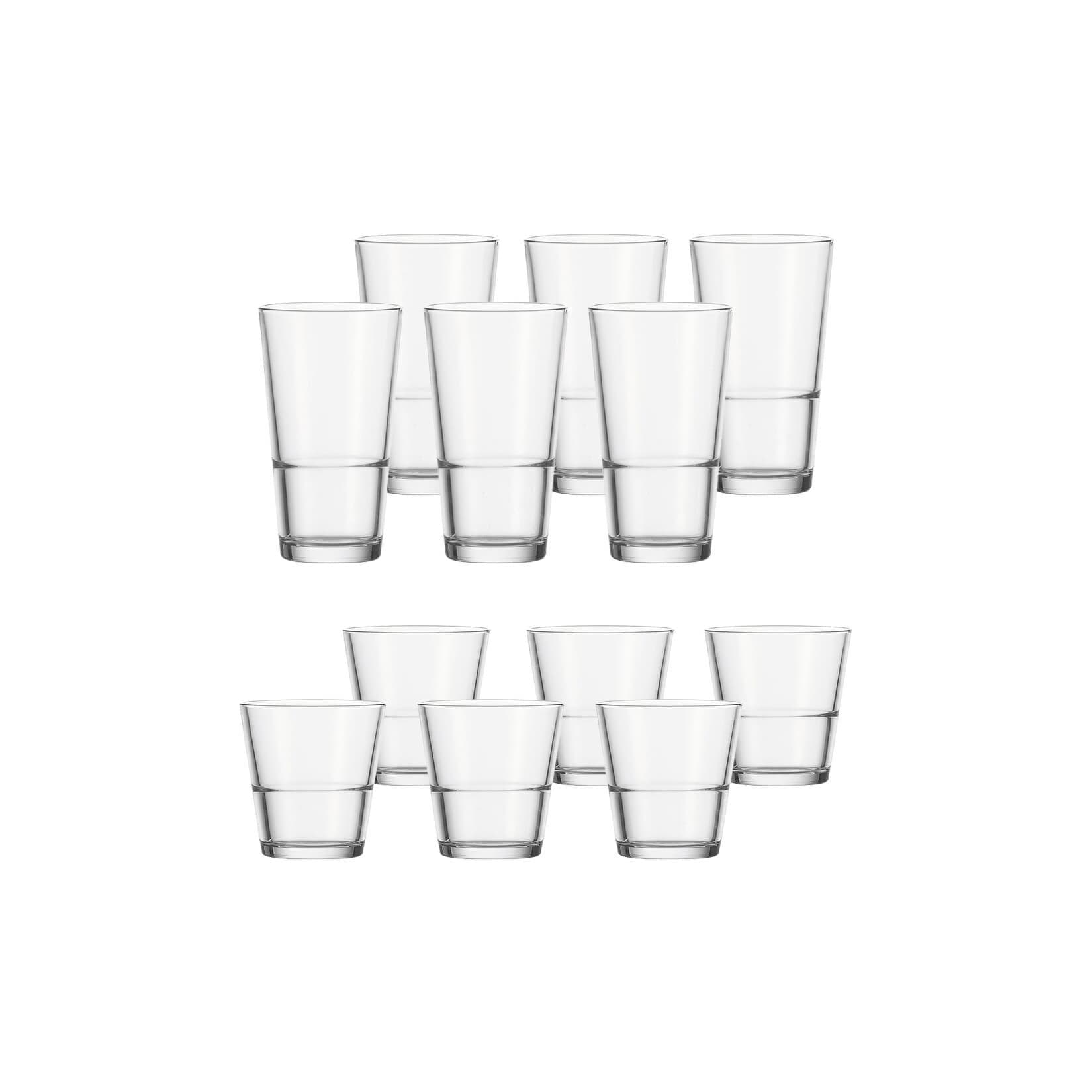 Leonardo Trinkgläser EVENT 12er Set Transparent