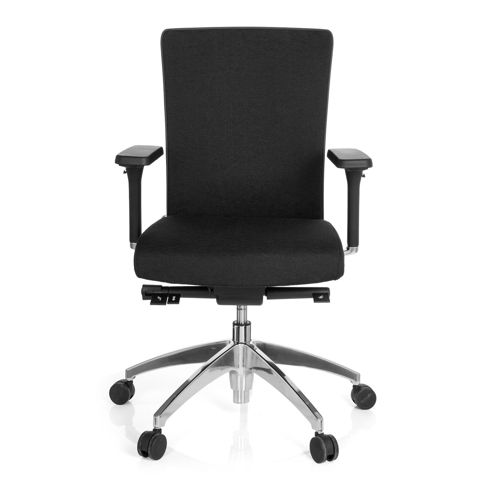 hjh OFFICE Drehstuhl Profi Bürostuhl ASTRA BASE Stoff - Ergonomischer Chefsessel