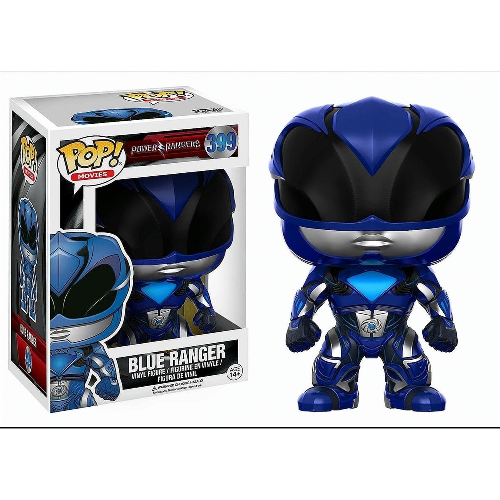 Funko Pop Power Rangers Blue Ranger 9cm Vinyl Figur
