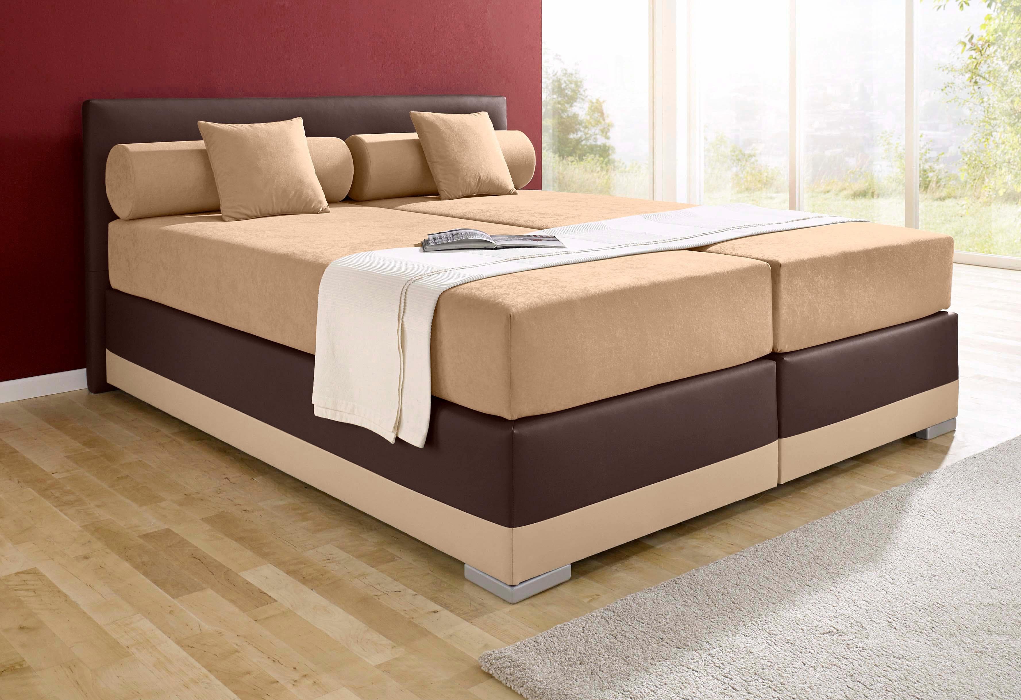 Boxspringbett mit 3 Matratzenoptionen - H2 oder H3
