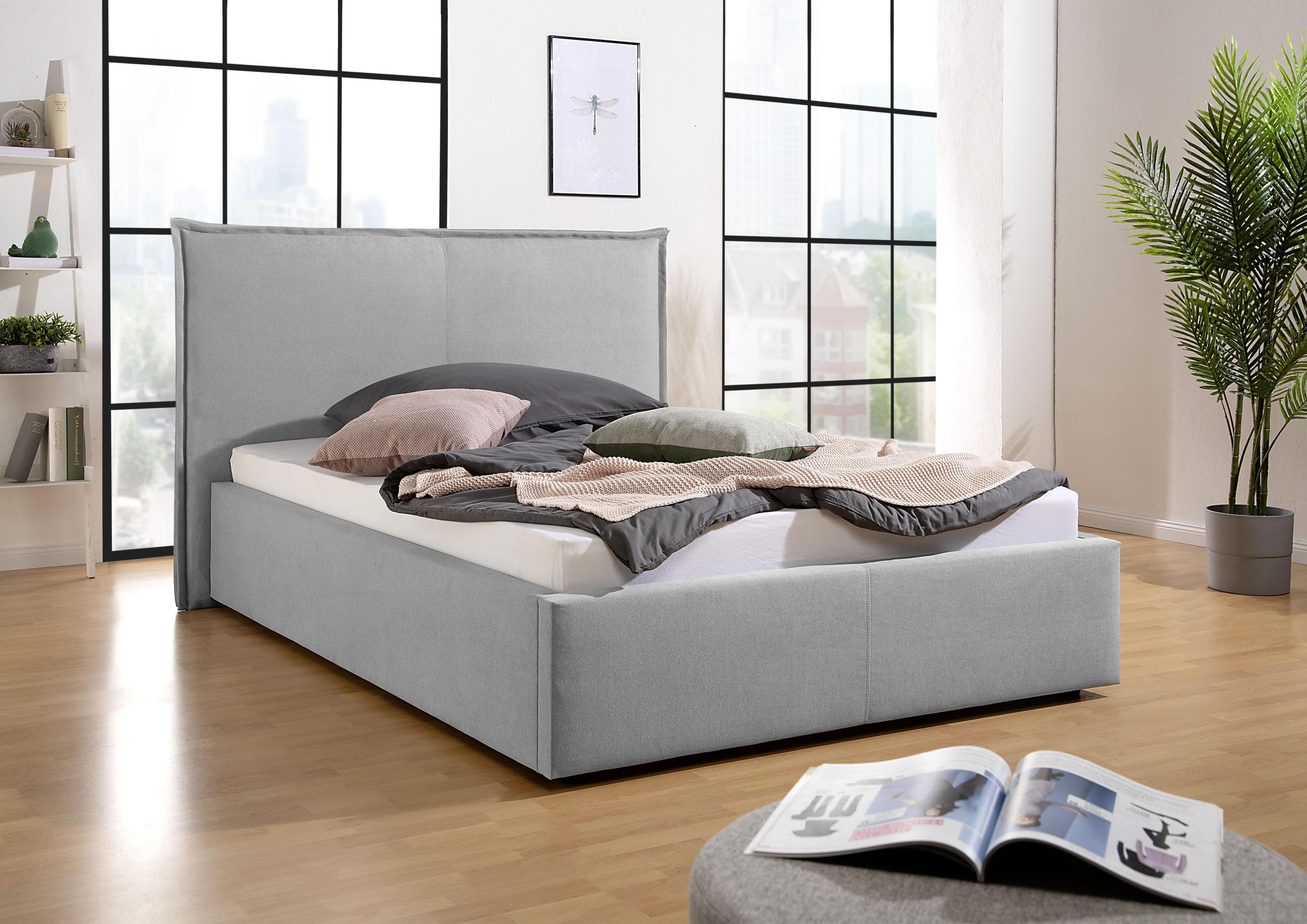 Maintal Polsterbett mit Gepolstertem Kopfteil - Klassisches Scandi-Design