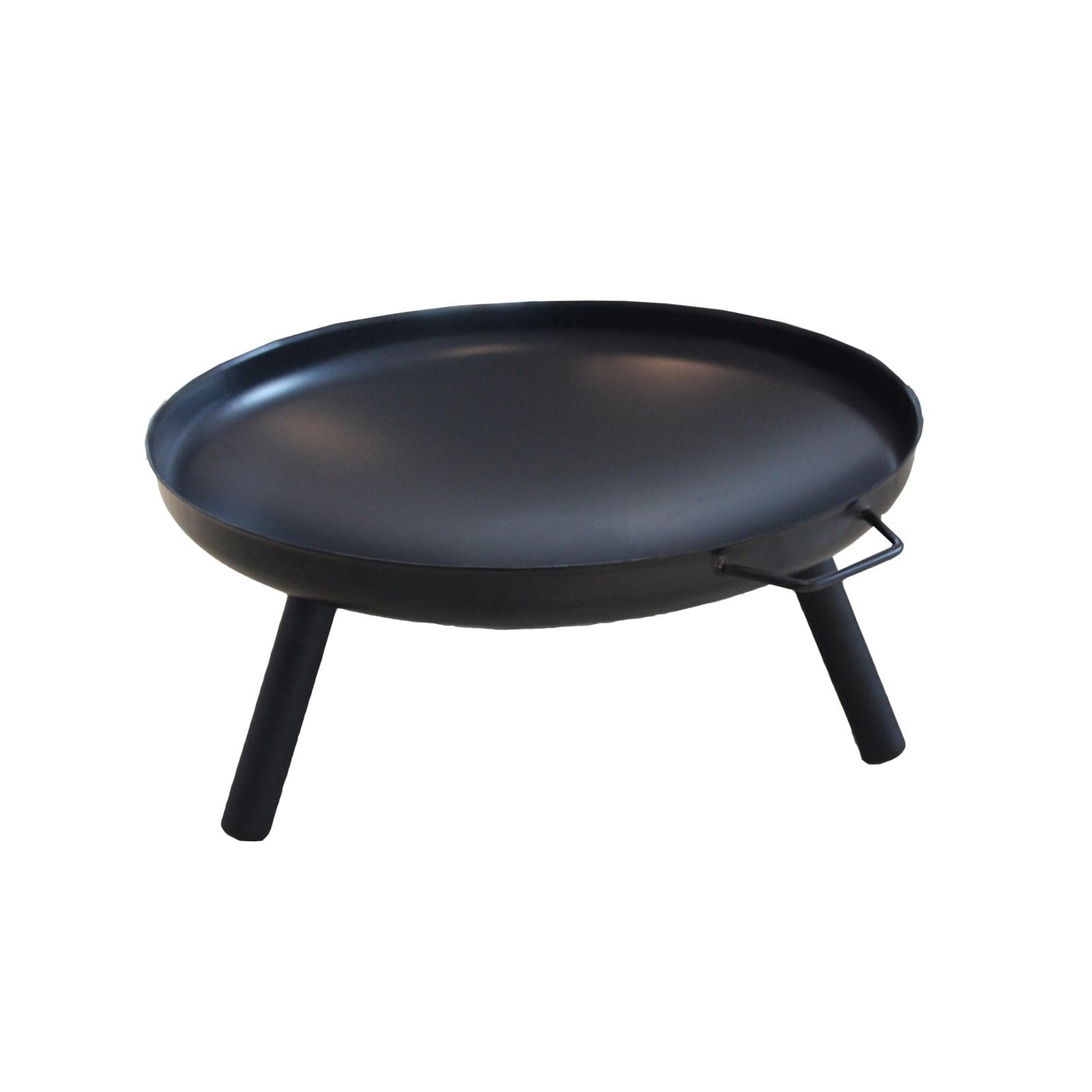 HTI-Living Feuerschale Feuerstelle Schwarz Eisen