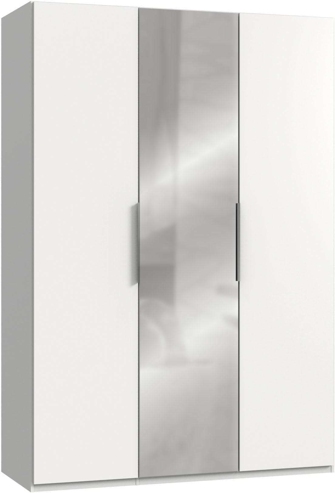 Wimex Kleiderschrank Weiß Spiegeltüren