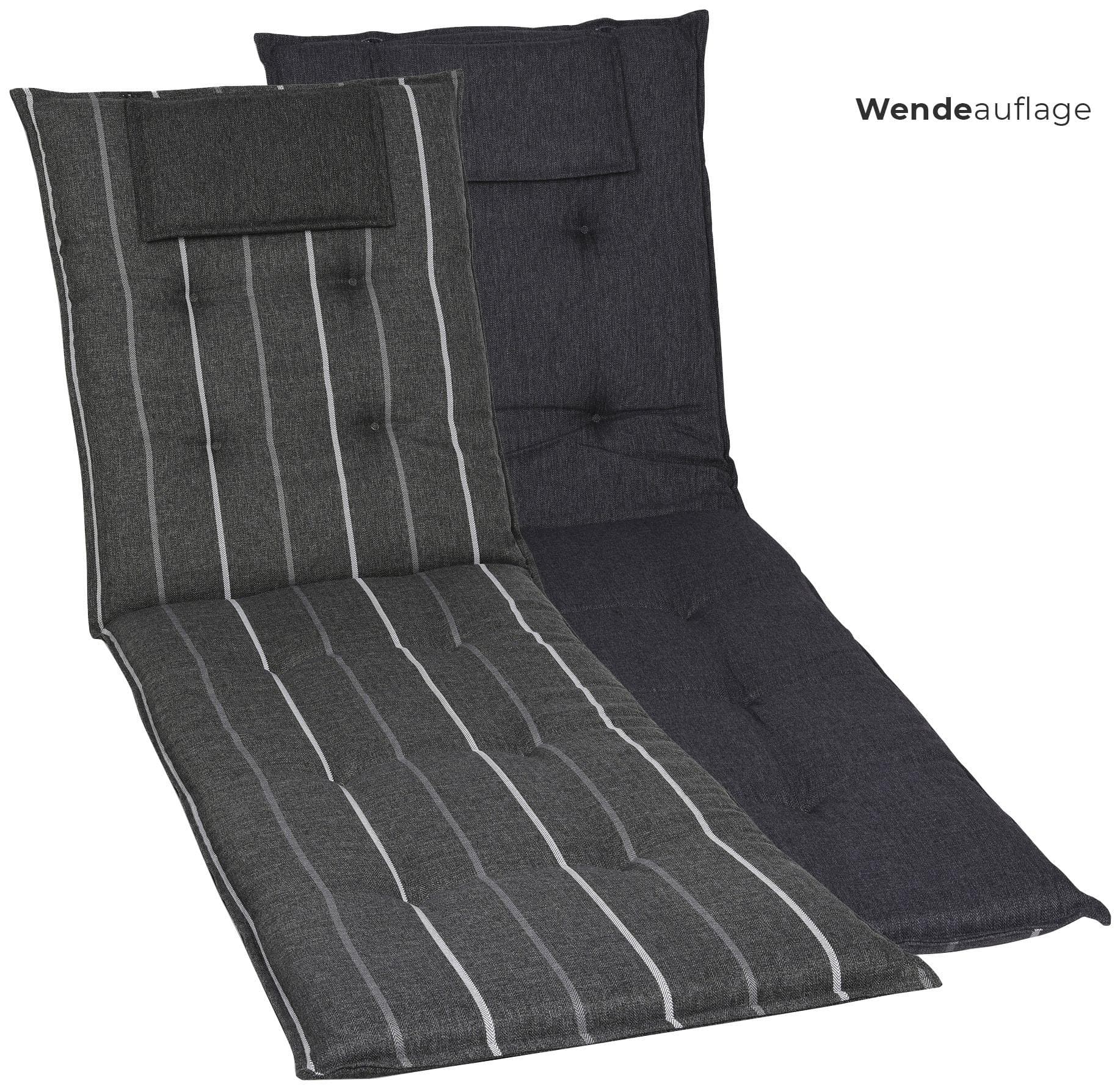 GO-DE Liegenauflage Blau Olefin UV-beständig