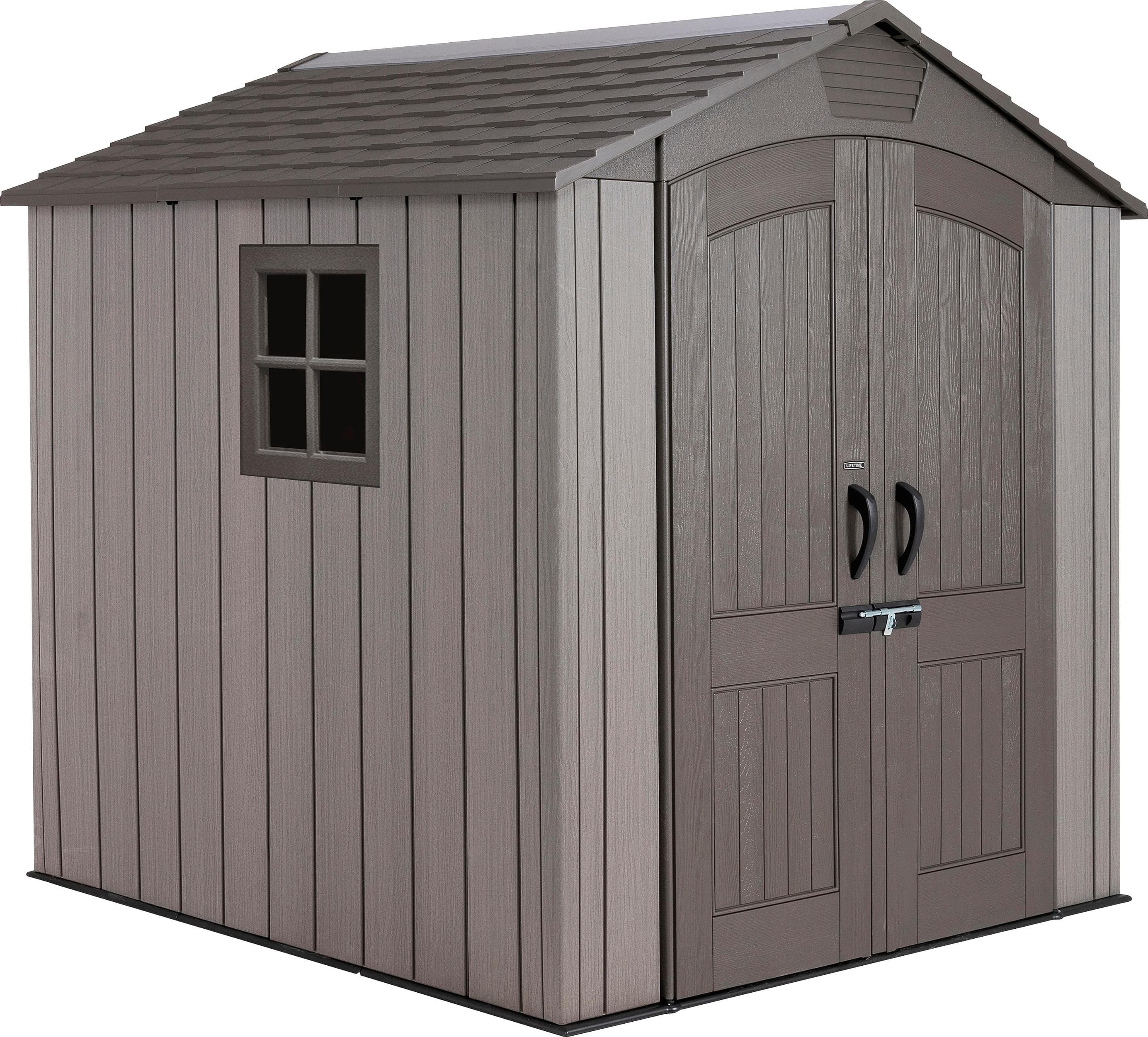 Lifetime Gerätehaus Stella Grau HDPE