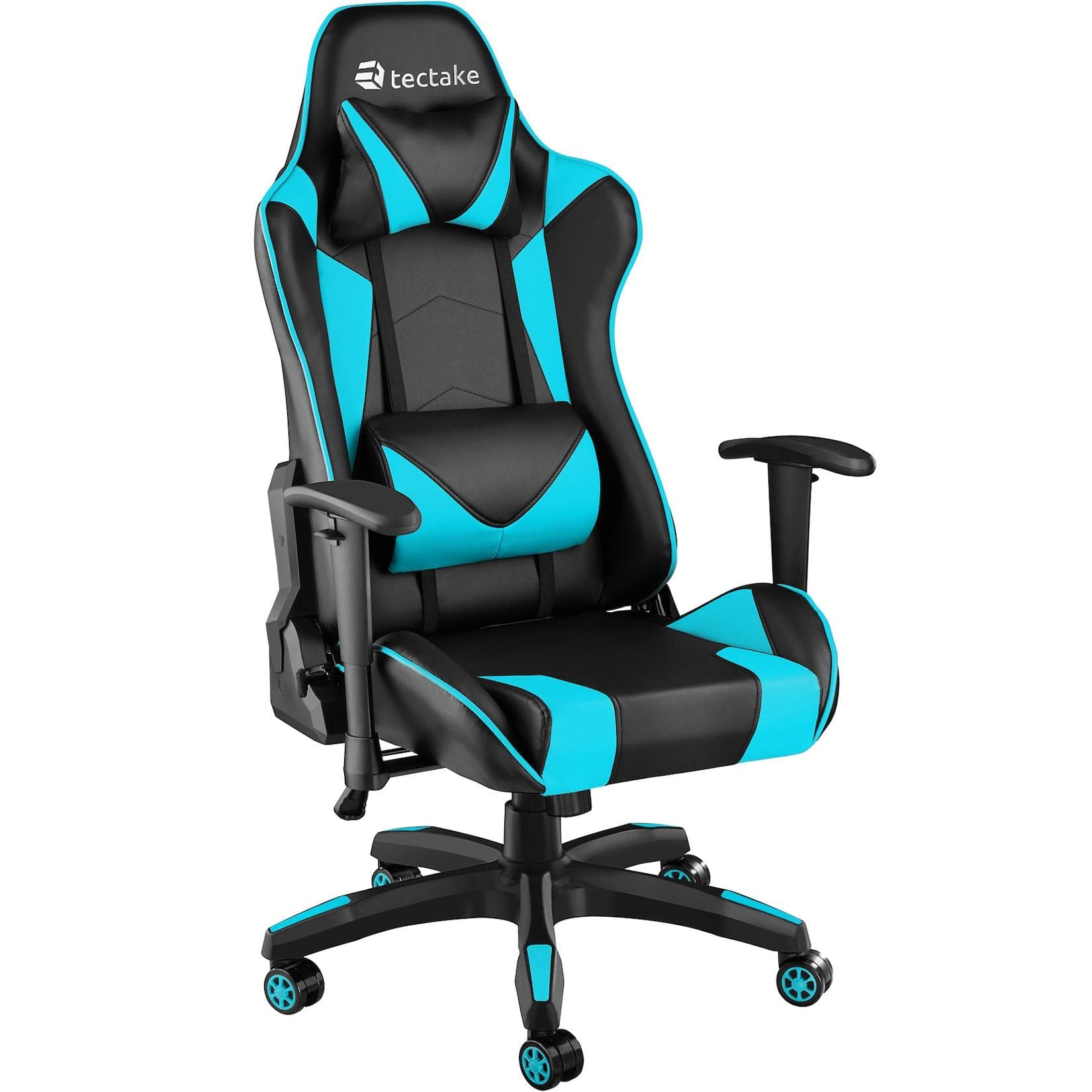 Ergonomischer Gaming Stuhl mit verstellbarer Rückenlehne