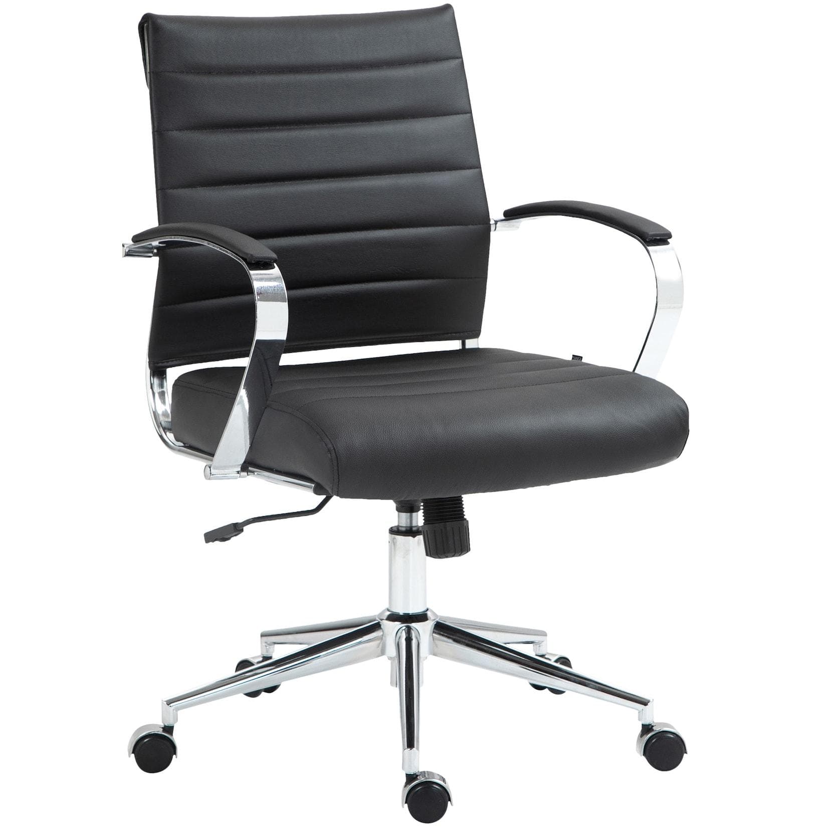 Stufenlos höhenverstellbarer Drehstuhl