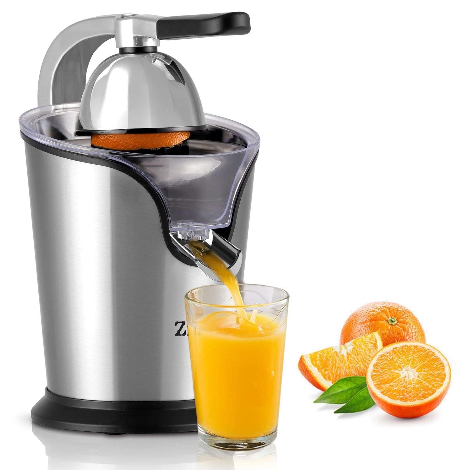 Zilan Elektrische Zitruspresse Entsafter Edelstahl 500W