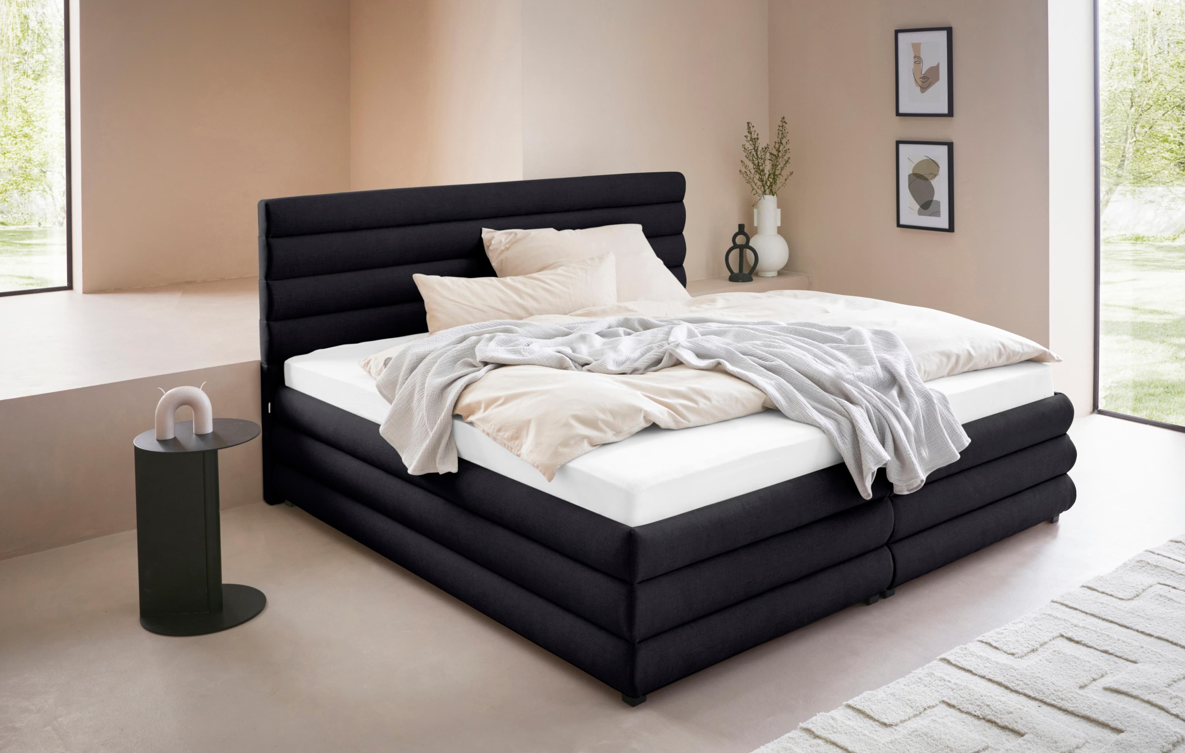 Polsterbett mit Matratzenoption - Stilvolles Design