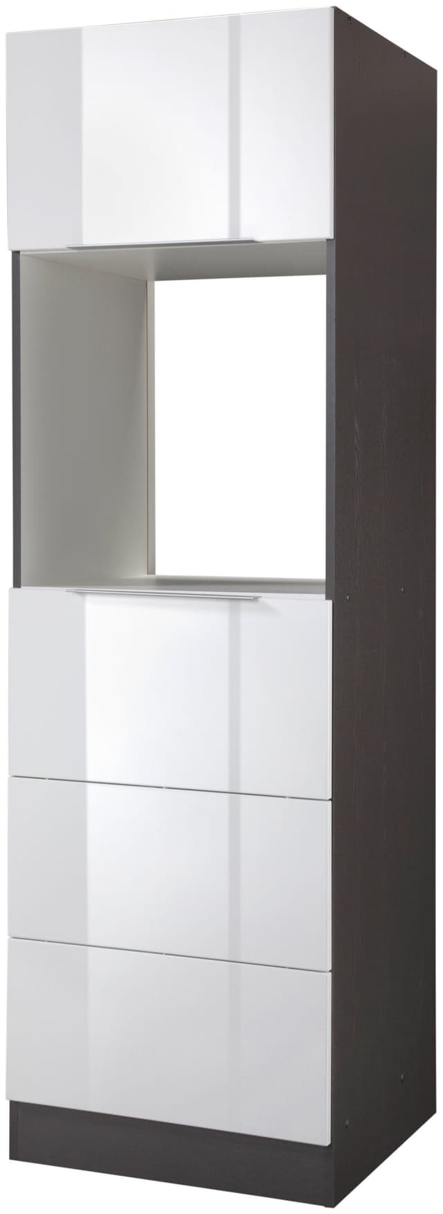 Hochwertiger Einbaukühlschrank mit Backofenfunktion