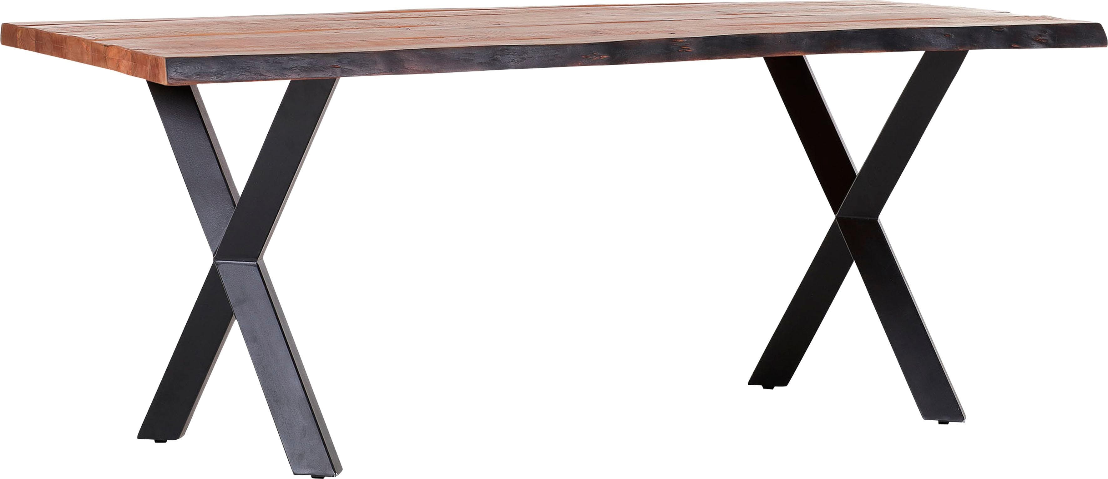 Gutmann Factory Esstisch Siesta - Massivholz & Industrial Look