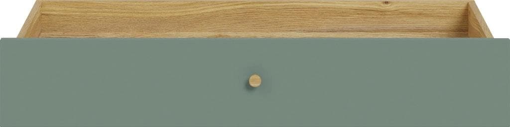 Schwarzer Bettschubkasten für mehr Stauraum