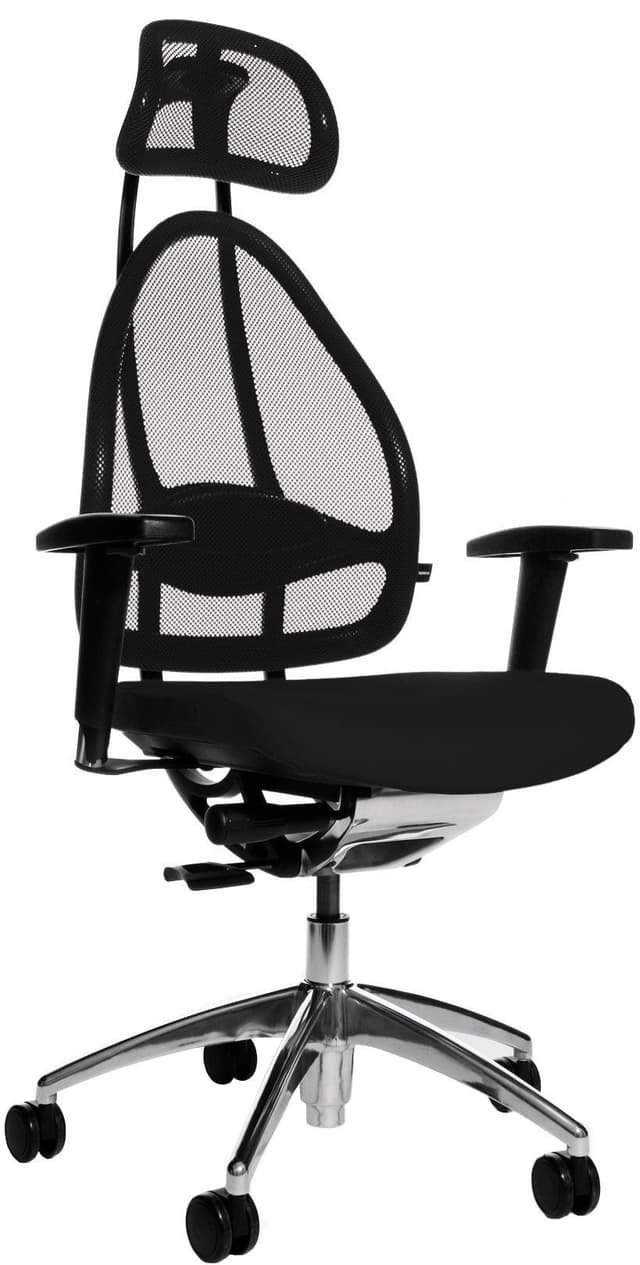 Offener Mesh-Bürostuhl mit ergonomischem Design