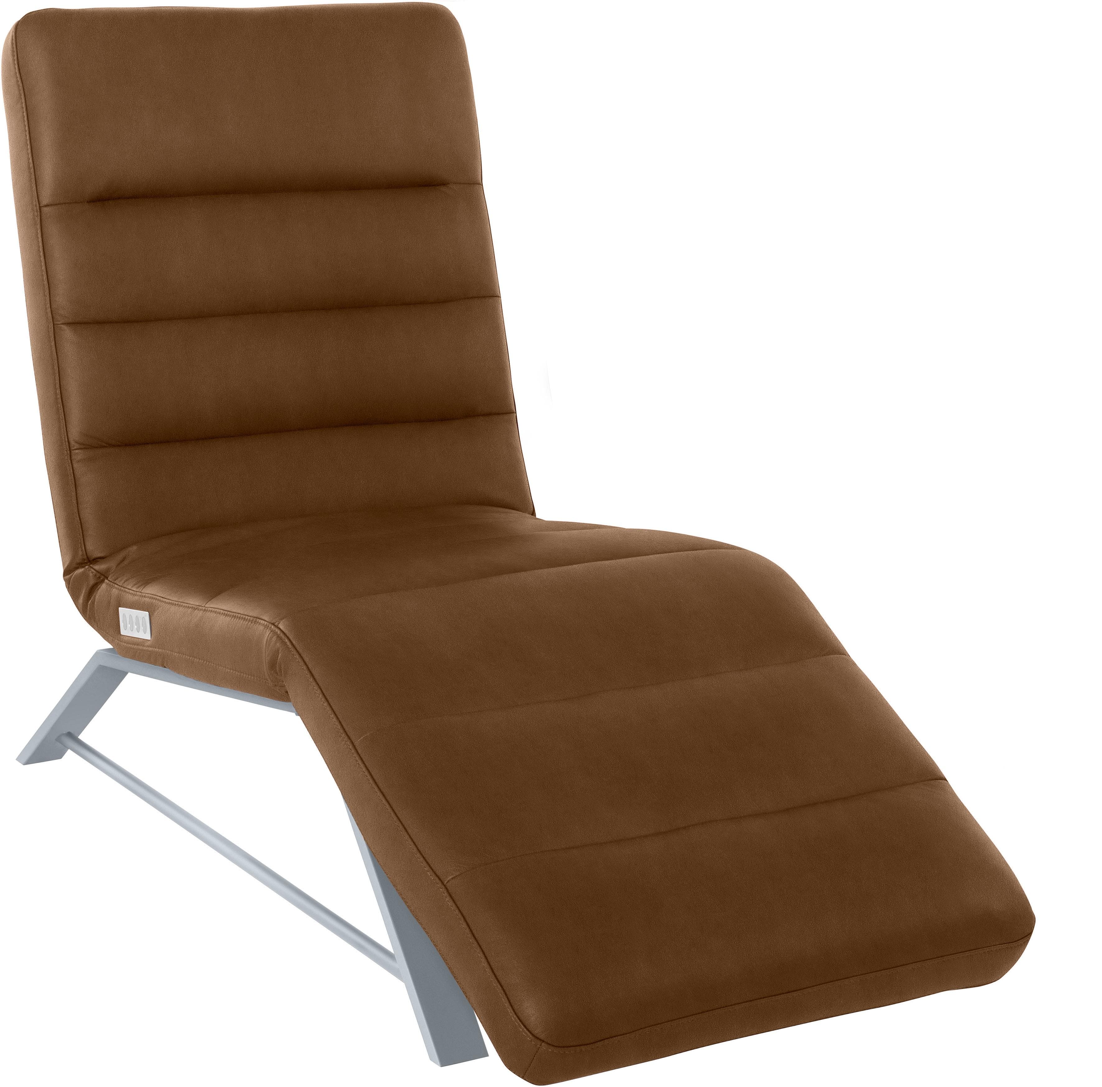 Funktionelle Relaxliege mit Motoroption - Mattes Gestell