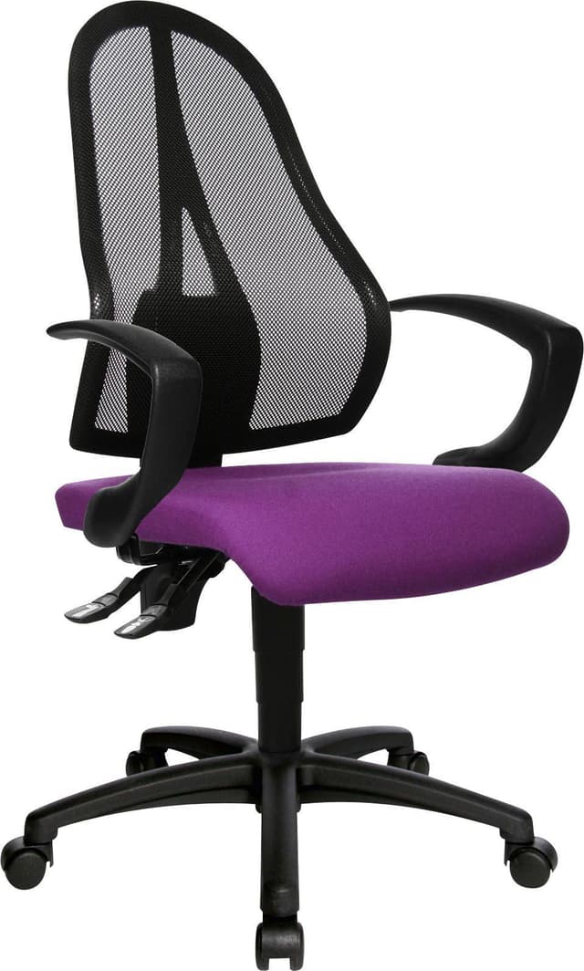 Ergonomischer Bürostuhl mit offenem Design