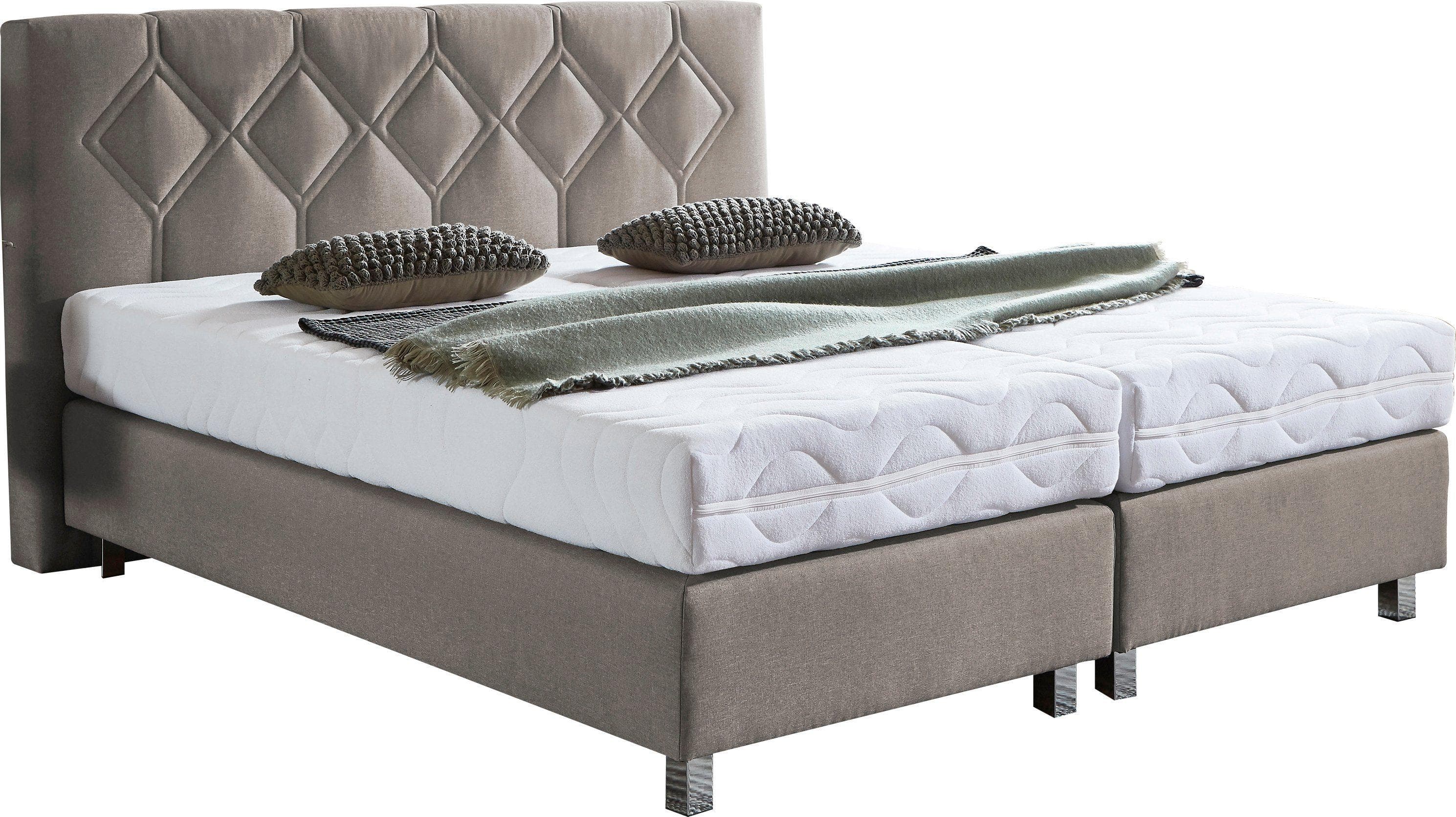 Westfalia Schlafkomfort Boxspringbett Phönix mit Bonnellunterfederung