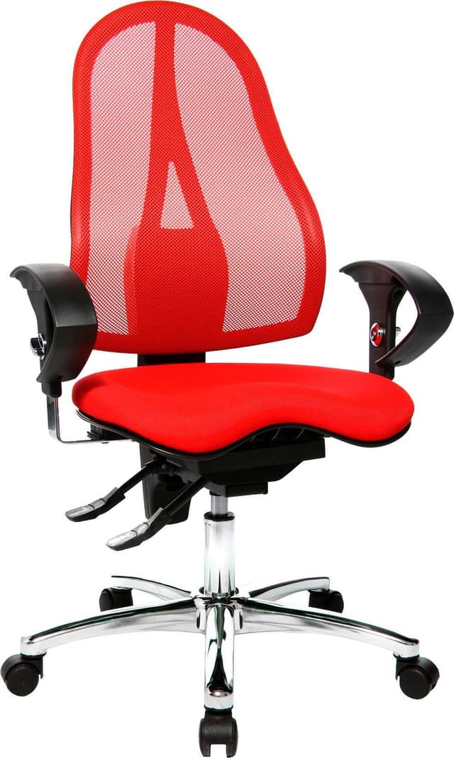 TOPSTAR Bürostuhl Sitness 15 mit Armlehnen und Orthositz