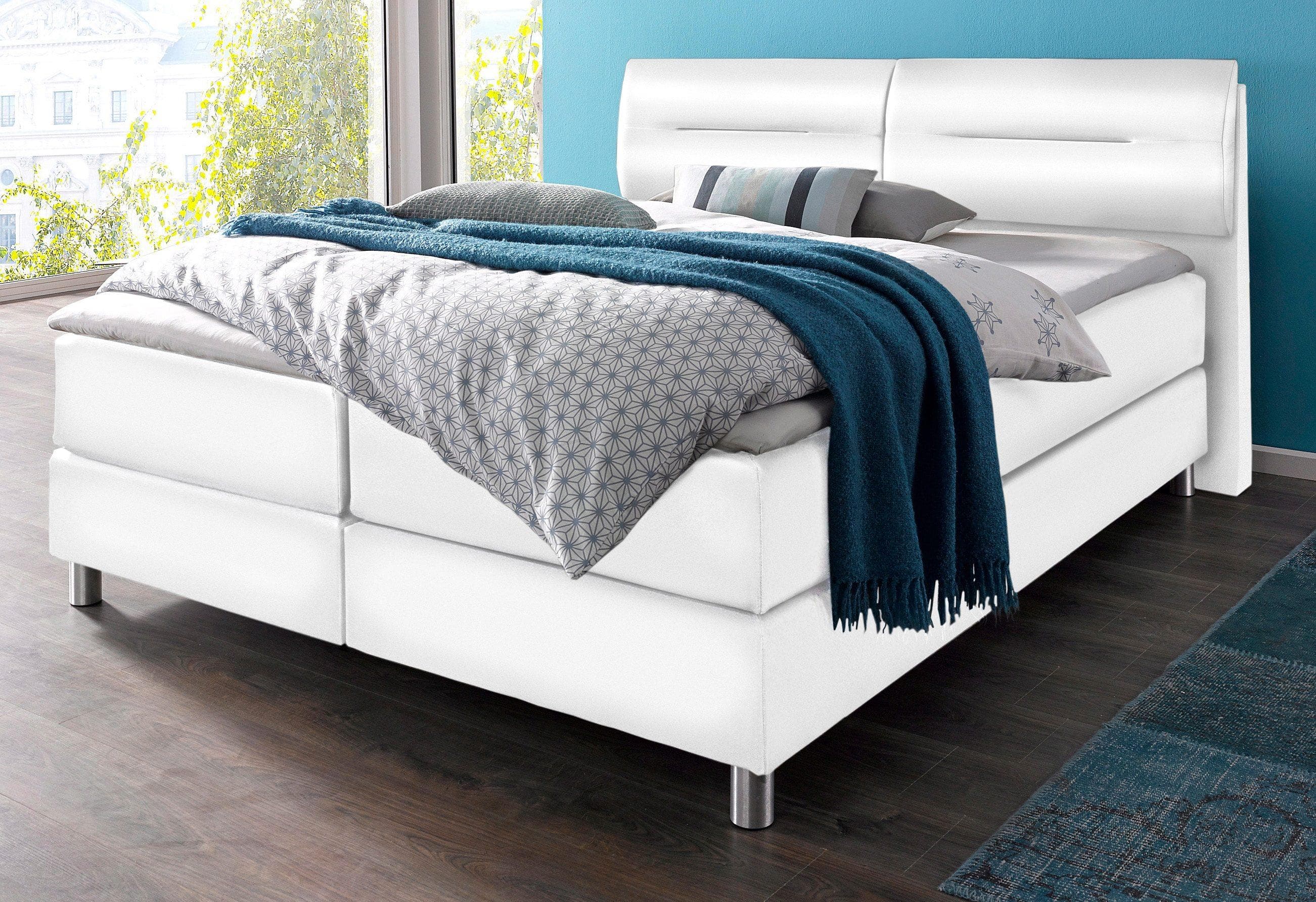 Maintal Boxspringbett mit Topper - Ergonomisch & Verstellbar