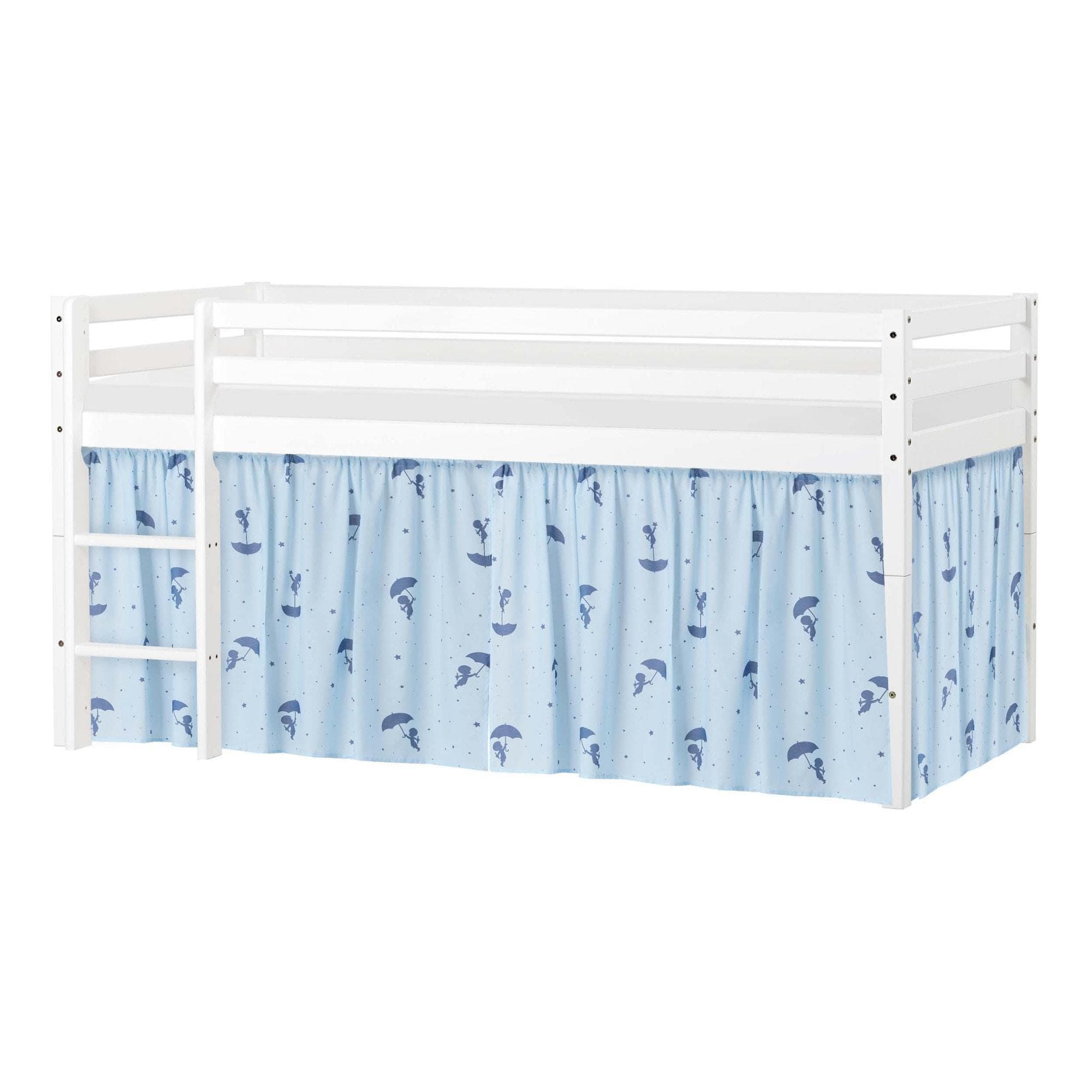 Hoppekids Spielbett ECO Dream Blau, Märchenhafter Bettvorhang