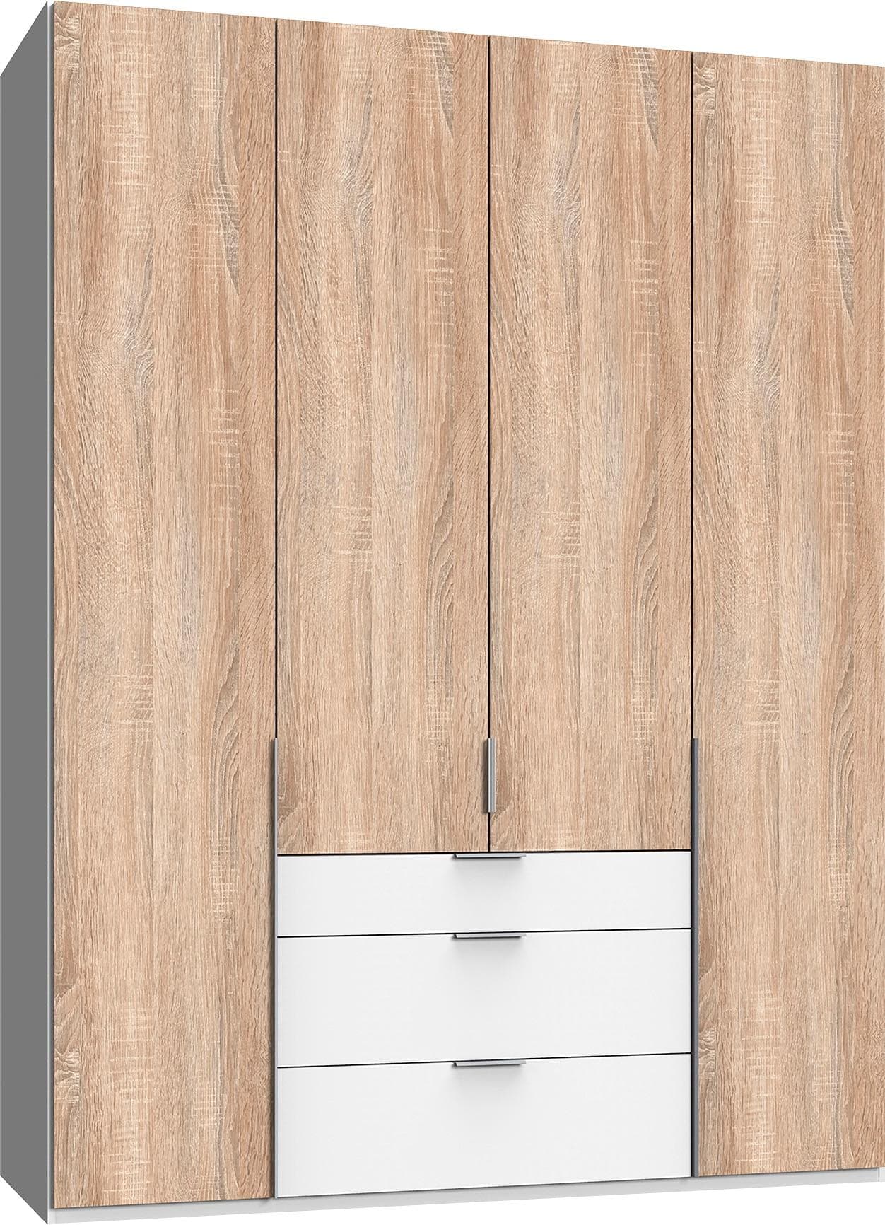 Geräumiger Kleiderschrank mit Höhenwahl