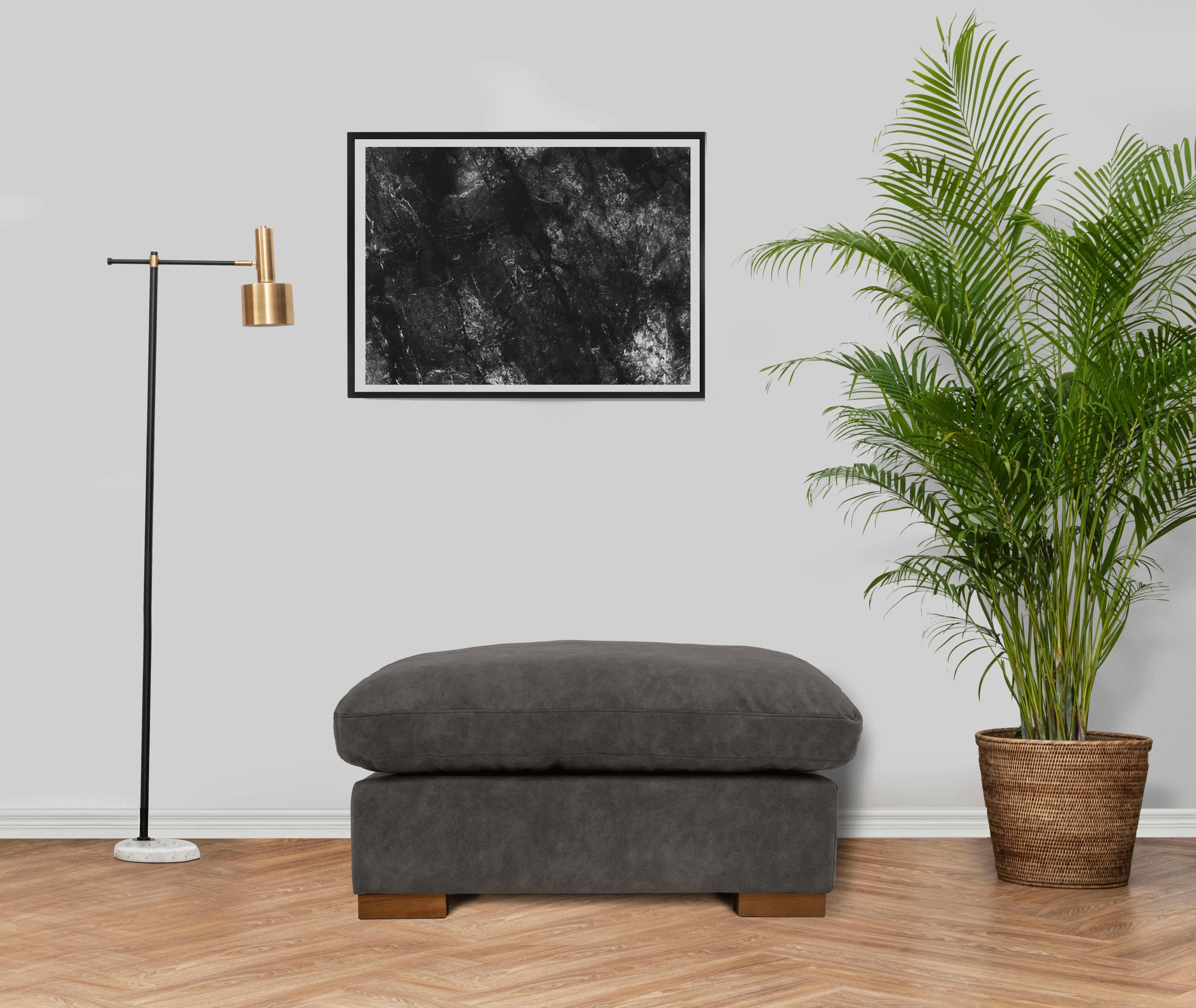 Feder-Daunen Polsterhocker