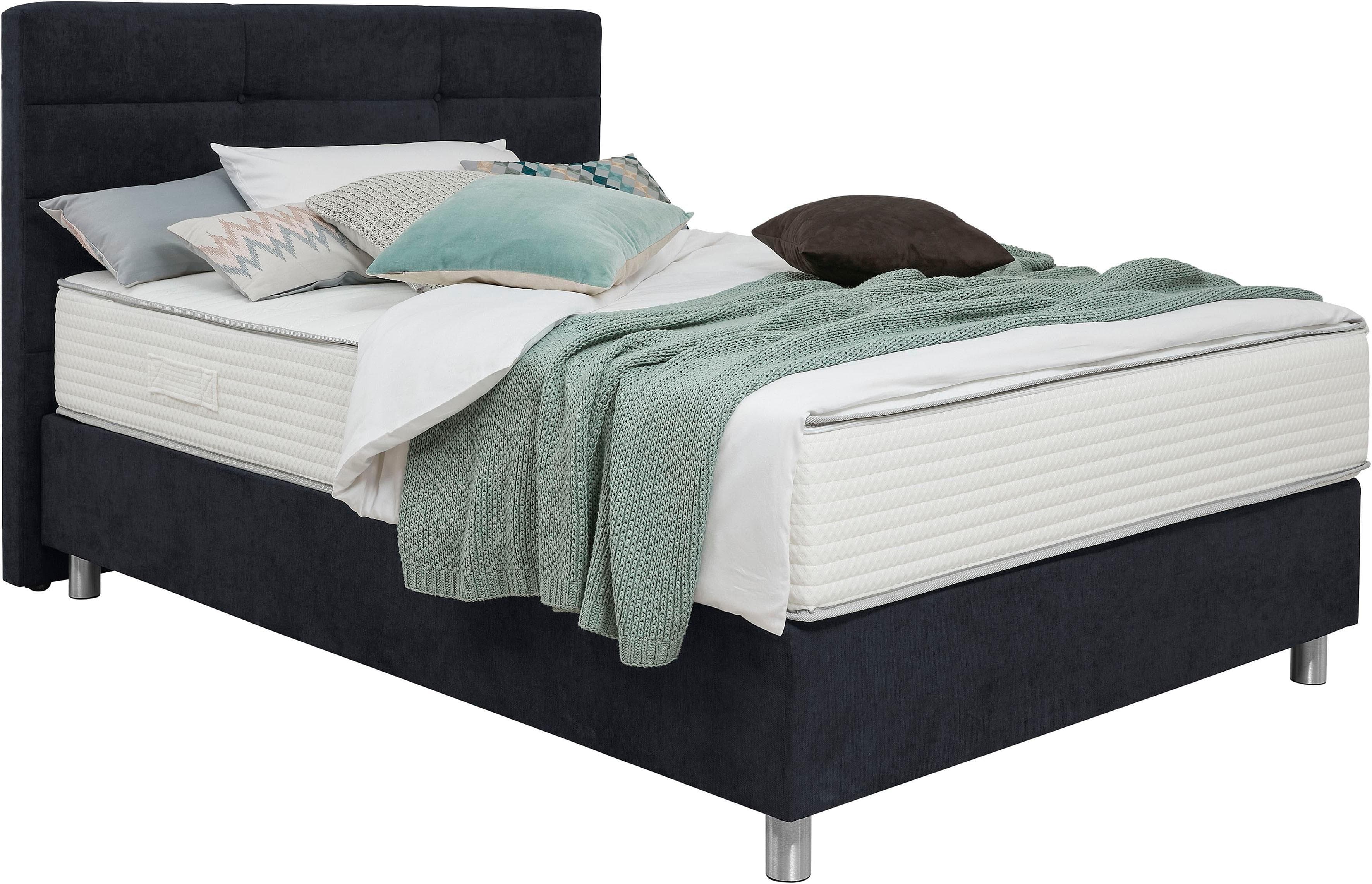 Boxspringbett mit Matratze - Individuelle Härte & Komfort