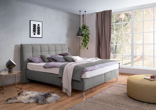 Luxuriöses Boxspringbett mit Matratze - Individuelle Härtegrade