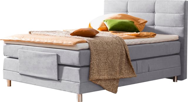 Boxspringbett mit Matratze und Topper - Verschiedene Härtegrade