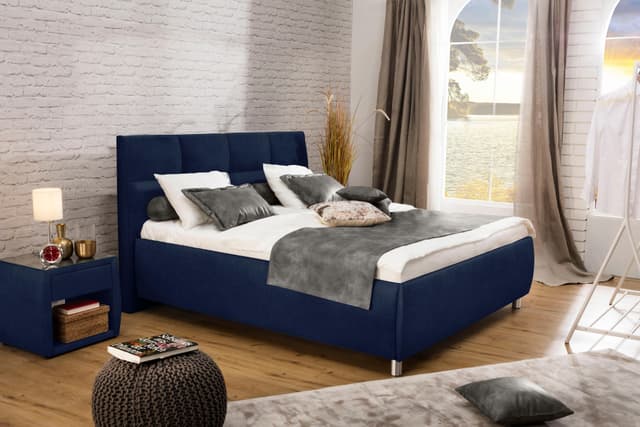 Polsterbett mit Matratzenoption
