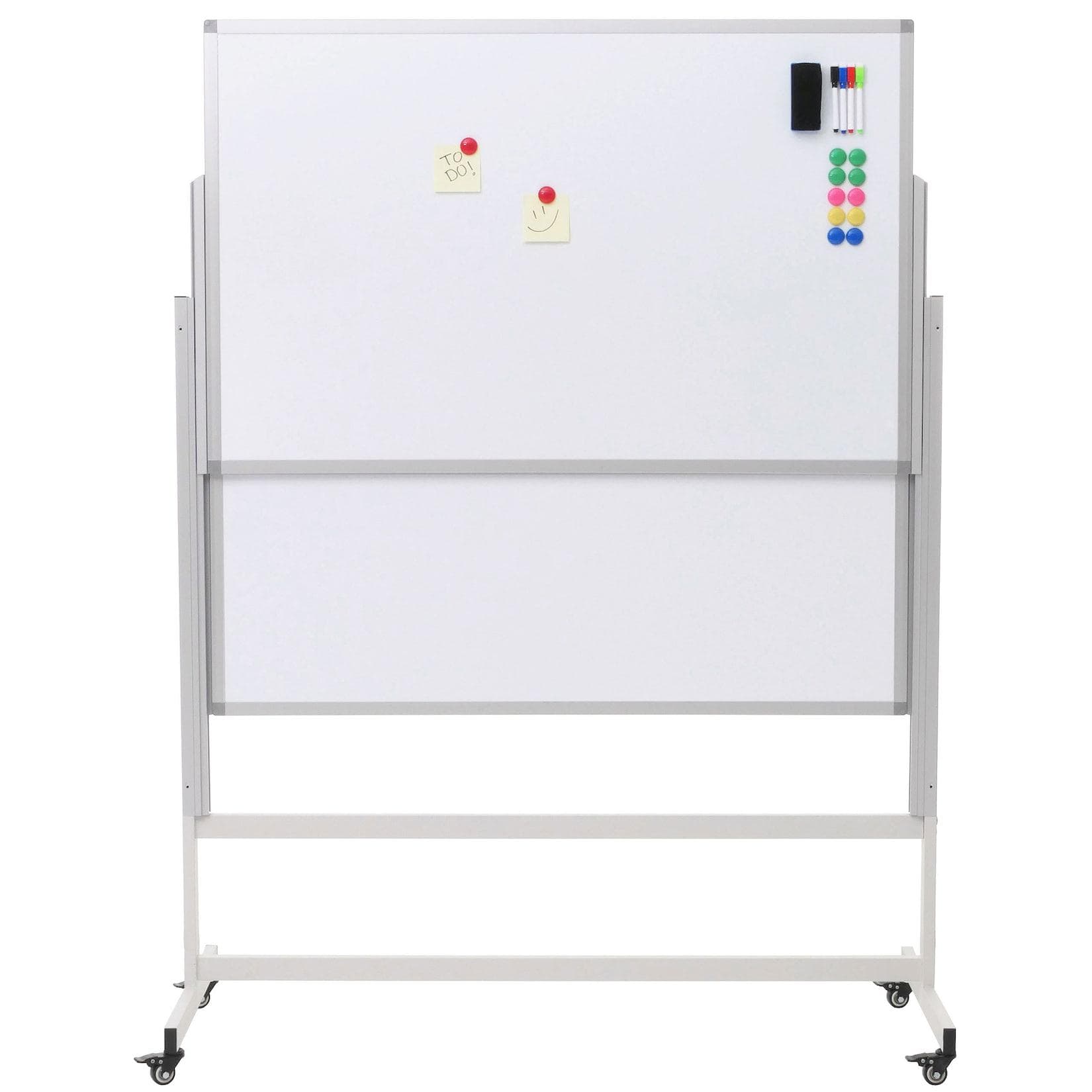 MCW Magnettafel L87: Höhenverstellbares Whiteboard mit Magnetfunktion