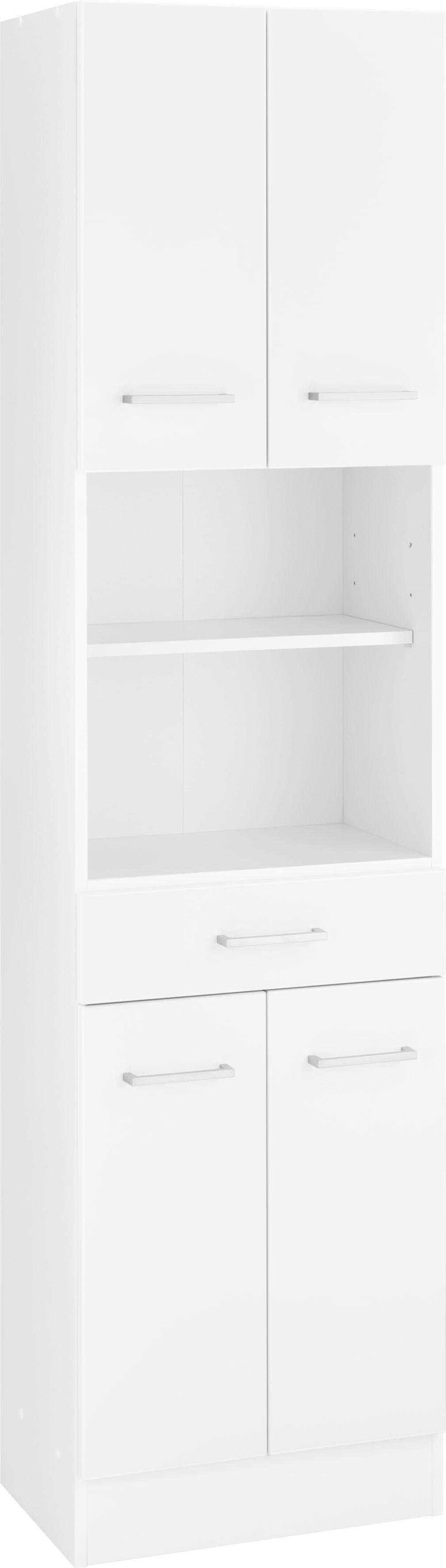 Welltime Hochschrank Ribera - Holzwerkstoff, Offene Fächer