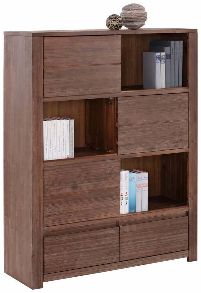 Holzschiebetür Regal - Mehrzweckaufbewahrung