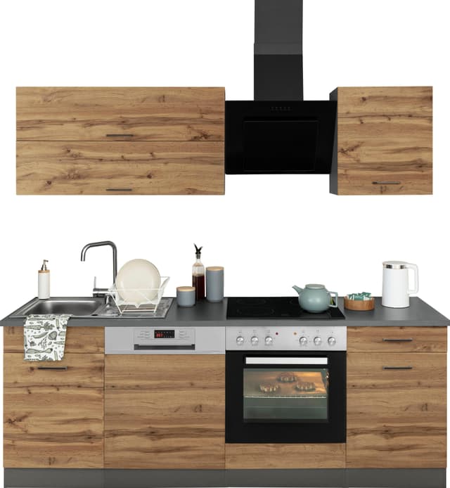 Küchenzeile ohne Elektrogeräte - Modernes Design