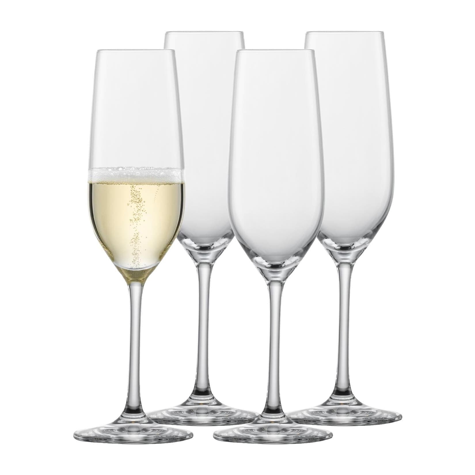 Schott Zwiesel Sektgläser Forté 4-tlg. Transparent Glas